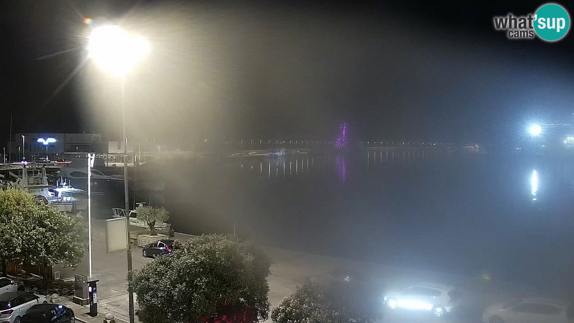 Die Riva und Marina in Rijeka – Live Webcam Kroatien