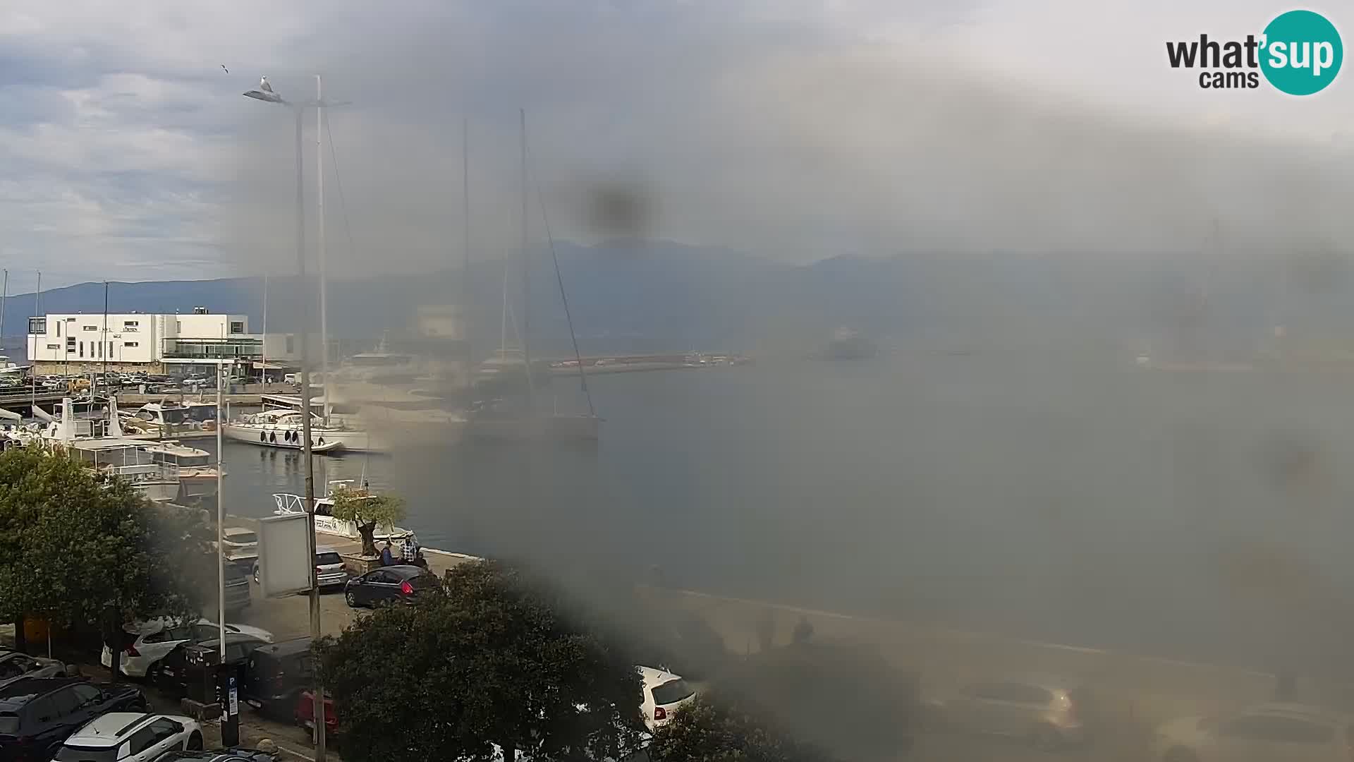 La Riva et Marina à Rijeka – Live Webcam Croatie