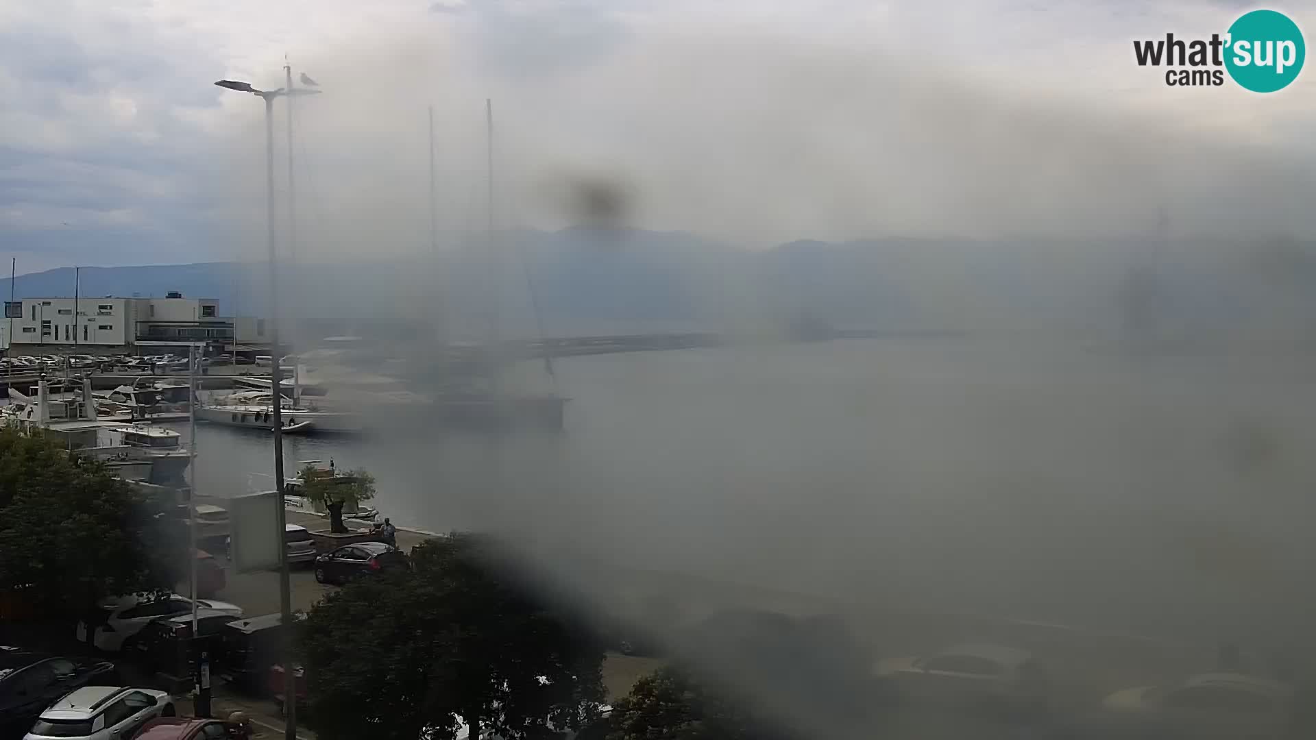 La Riva et Marina à Rijeka – Live Webcam Croatie