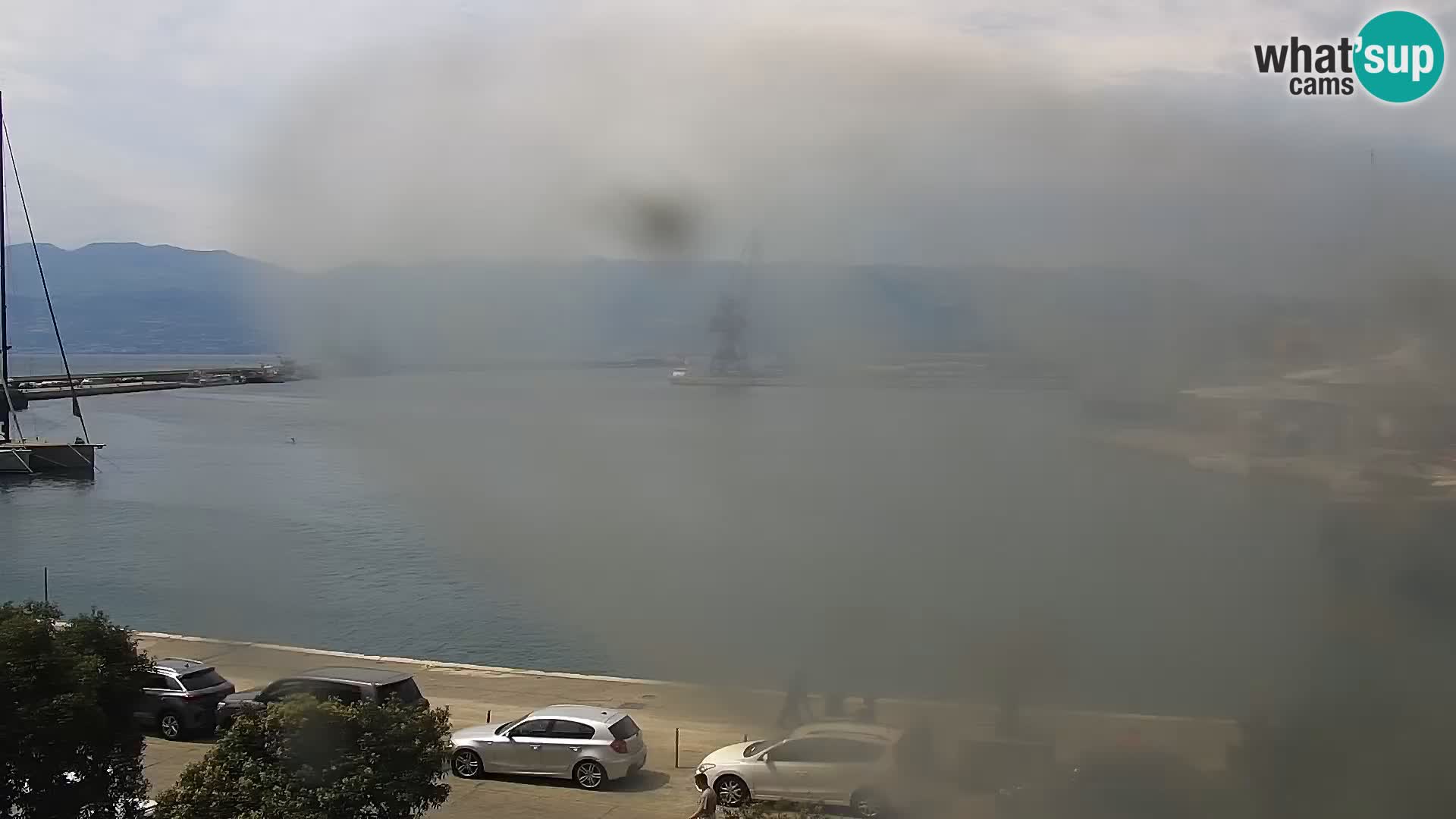 Riva i Marina u Rijeci – Web kamera uživo u Hrvatskoj