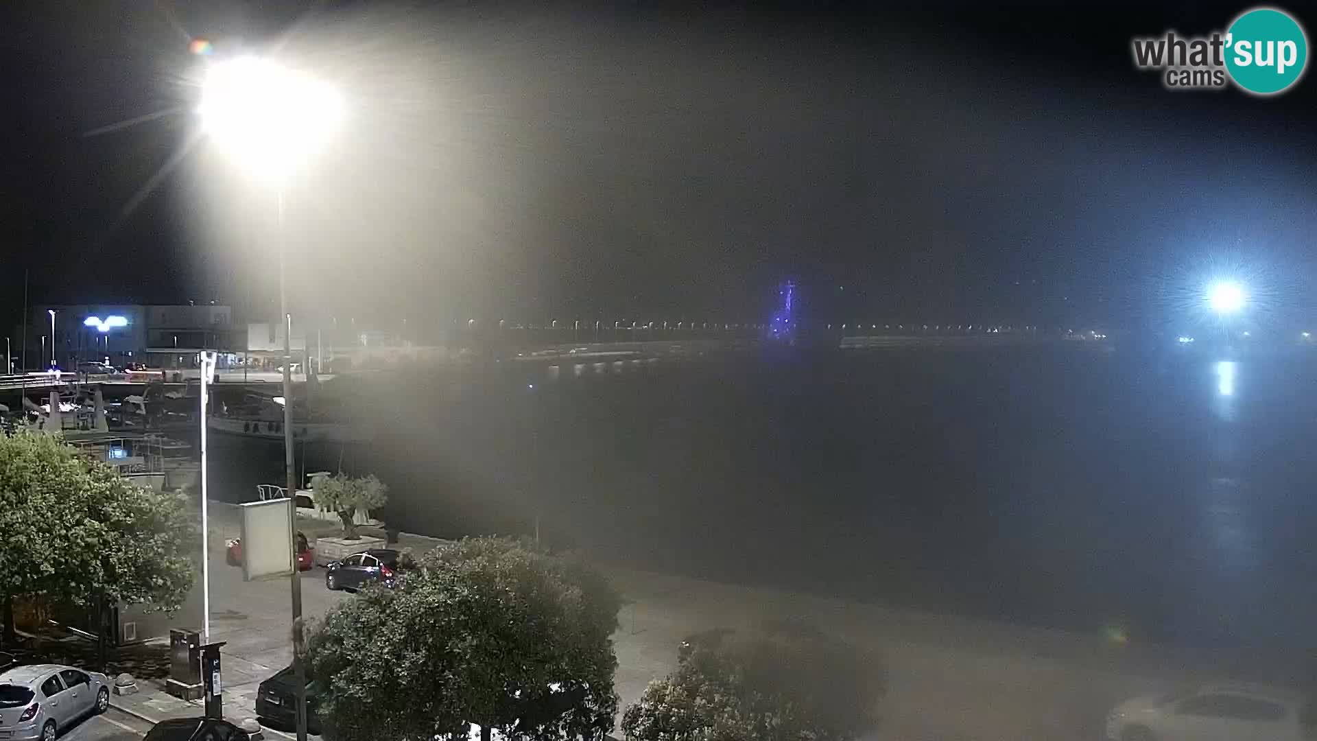 La Riva et Marina à Rijeka – Live Webcam Croatie