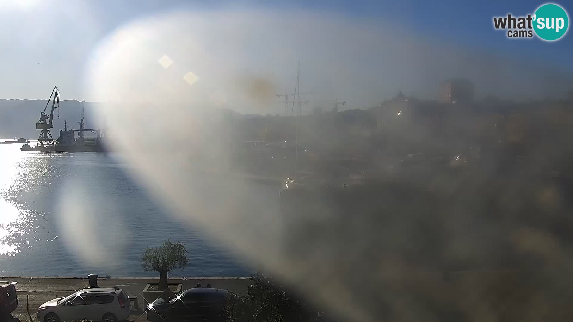 Die Riva und Marina in Rijeka – Live Webcam Kroatien