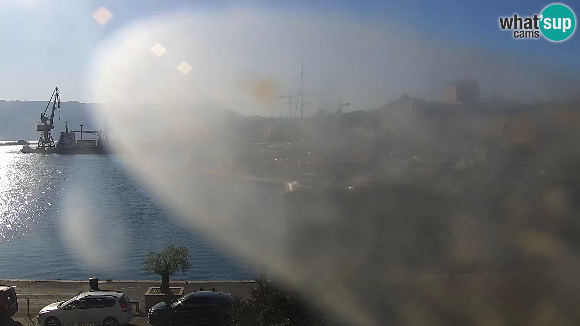 Die Riva und Marina in Rijeka – Live Webcam Kroatien