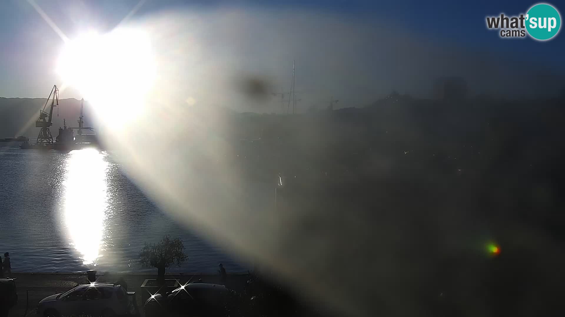 Die Riva und Marina in Rijeka – Live Webcam Kroatien