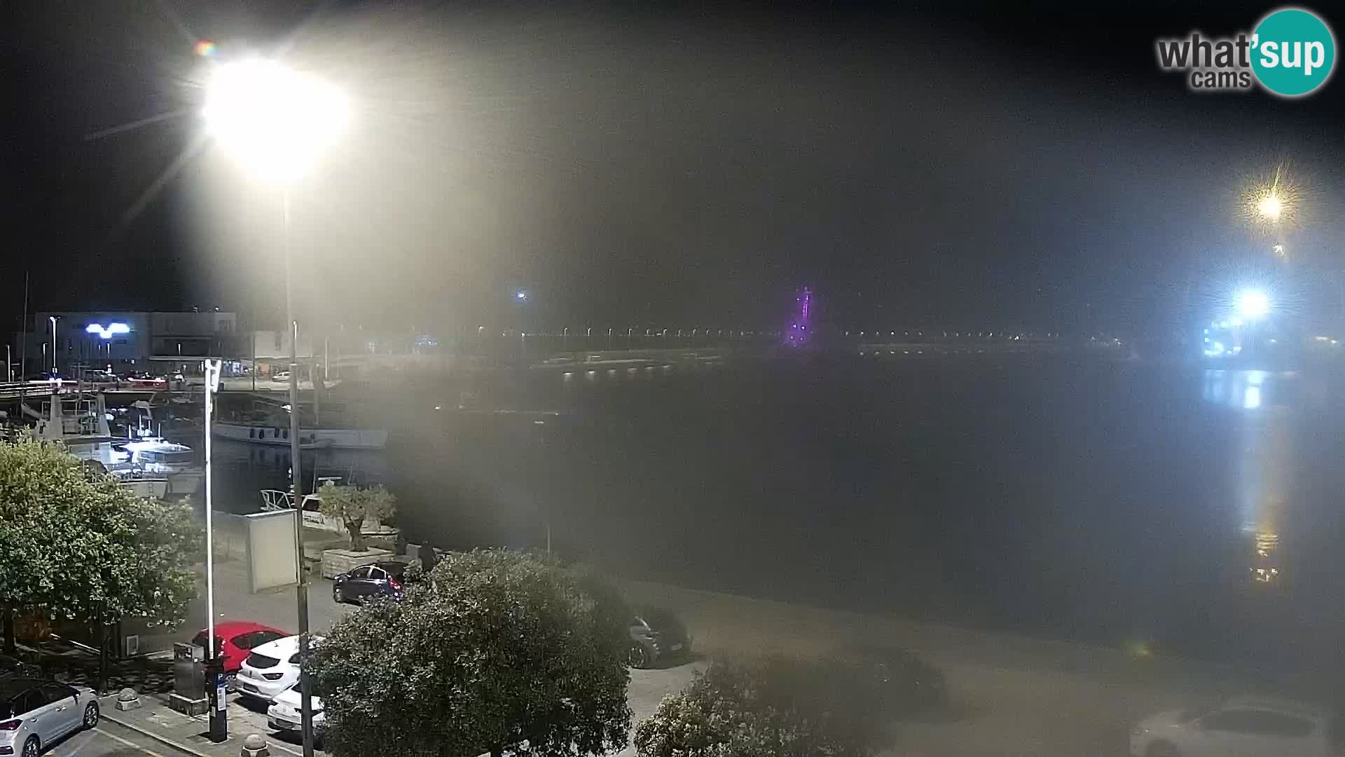 Riva i Marina u Rijeci – Web kamera uživo u Hrvatskoj