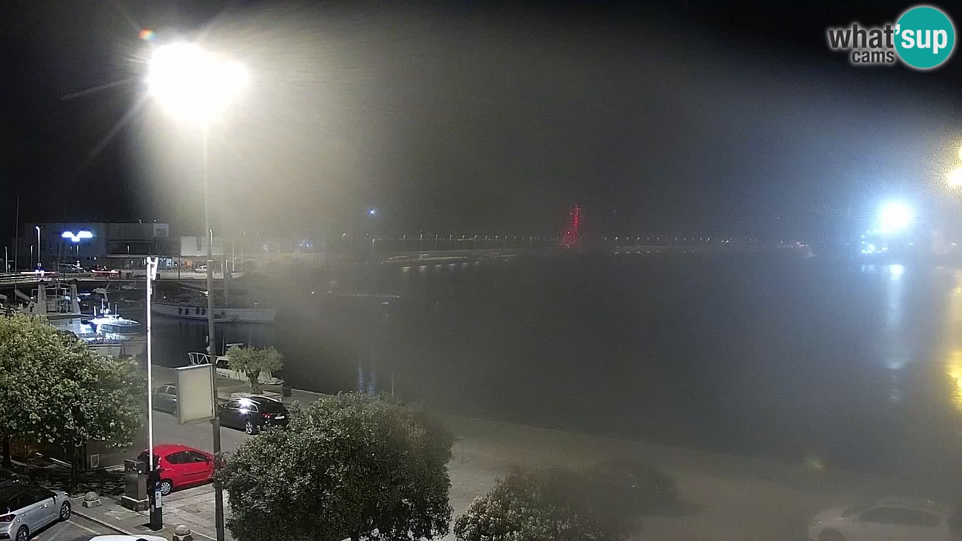 Riva i Marina u Rijeci – Web kamera uživo u Hrvatskoj