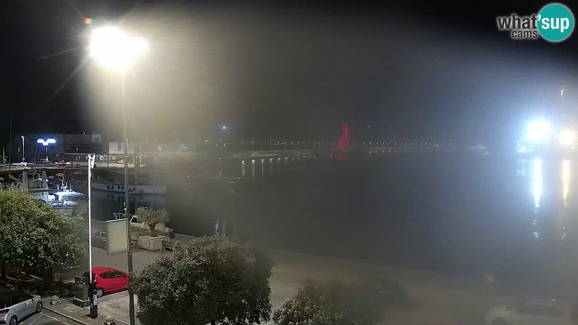 Die Riva und Marina in Rijeka – Live Webcam Kroatien