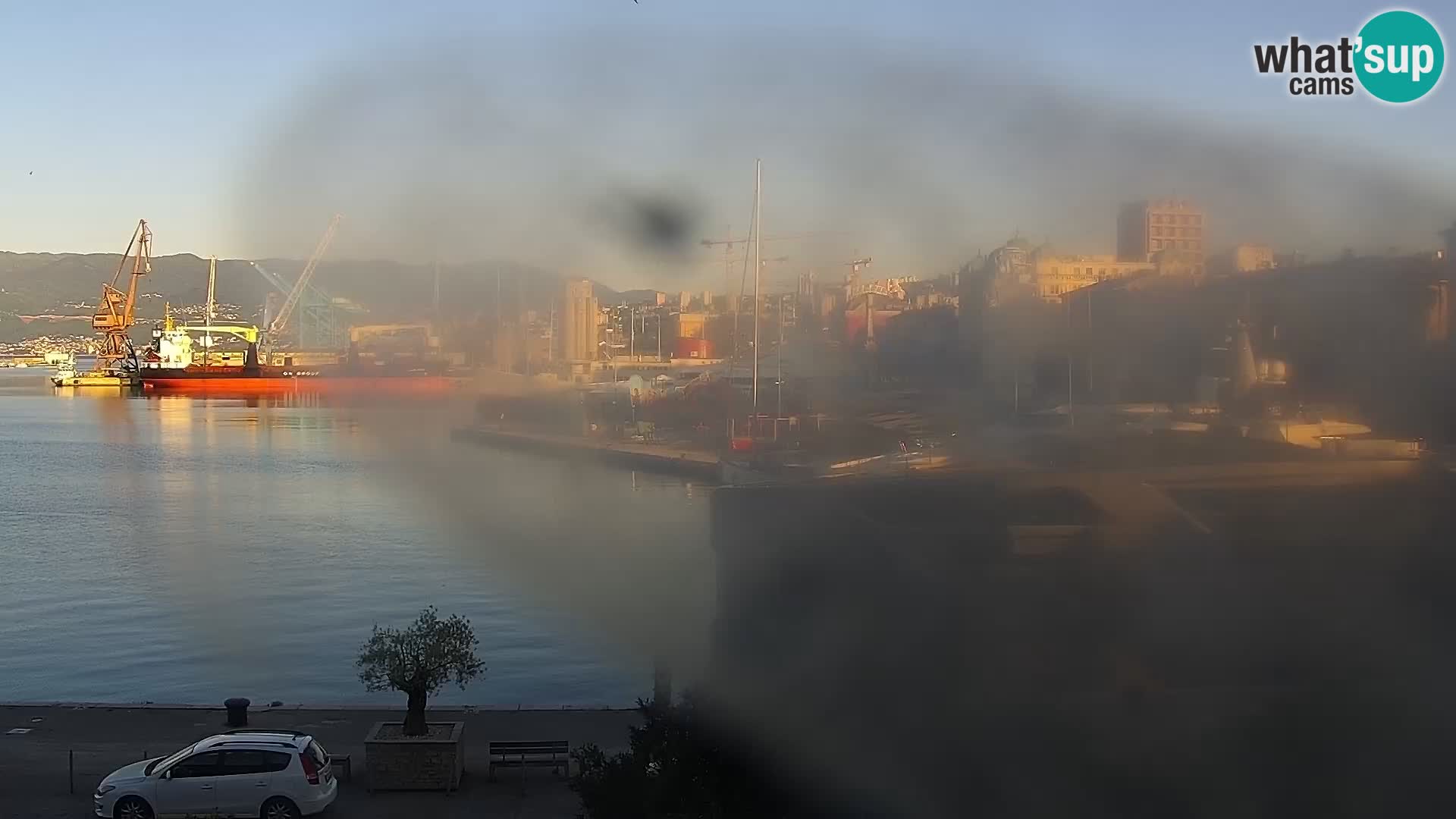 Riva i Marina u Rijeci – Web kamera uživo u Hrvatskoj