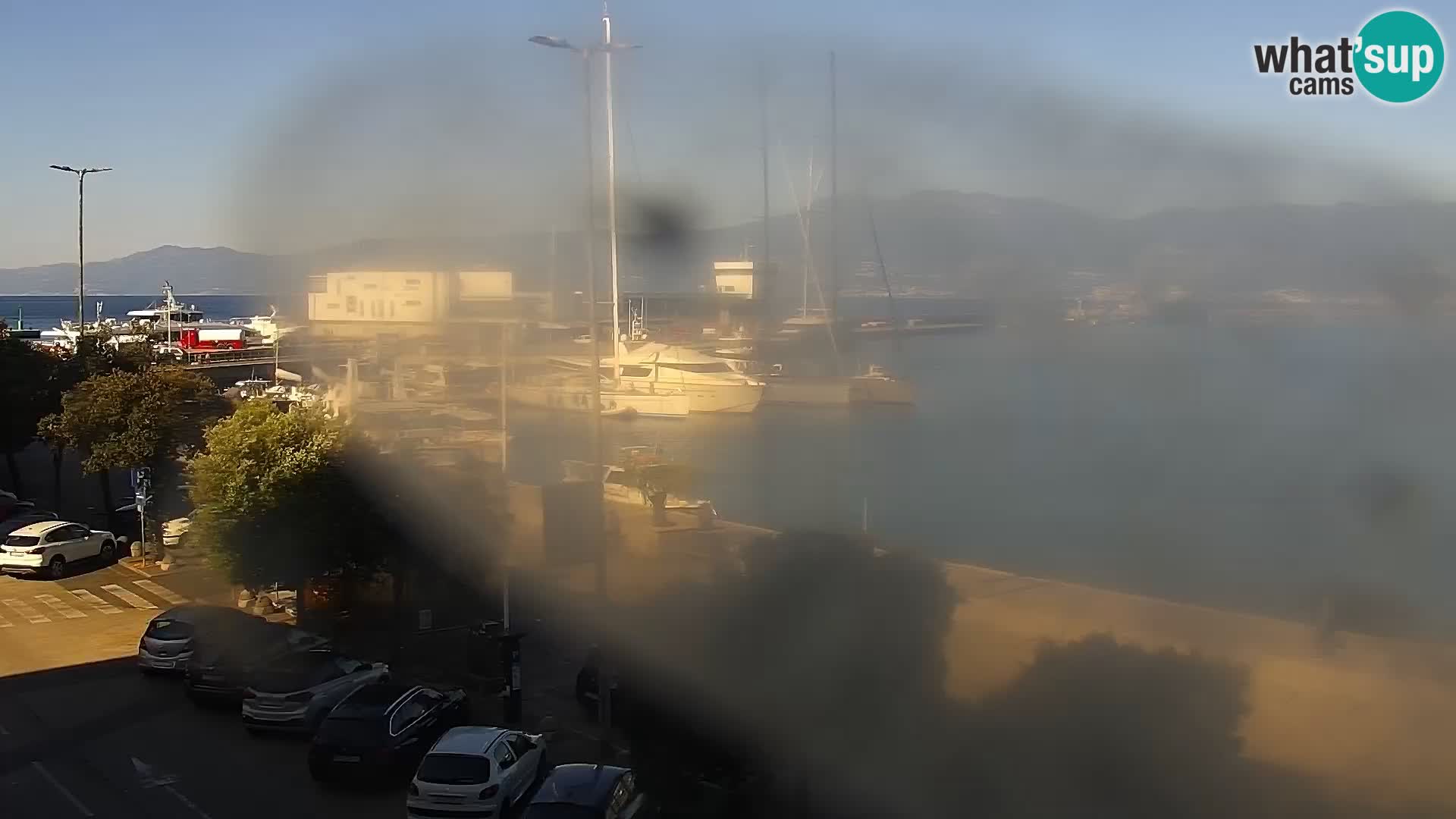 Riva in Marina v Reki – Spletna kamera v živo Hrvaška