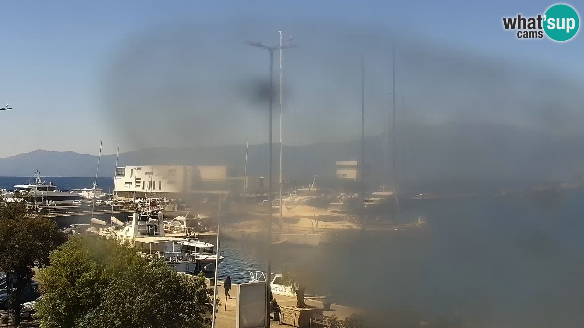 La Riva y Marina en Rijeka – Webcam en vivo Croacia