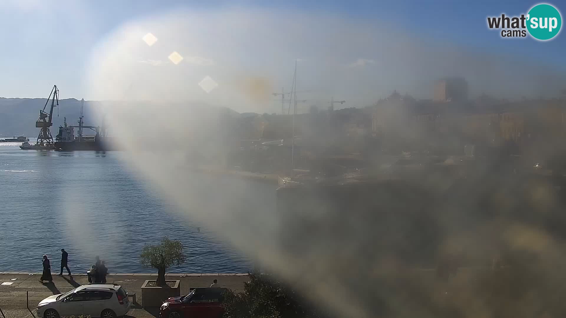 La Riva e la Marina a Rijeka (Fiume) – Live Webcam Croazia
