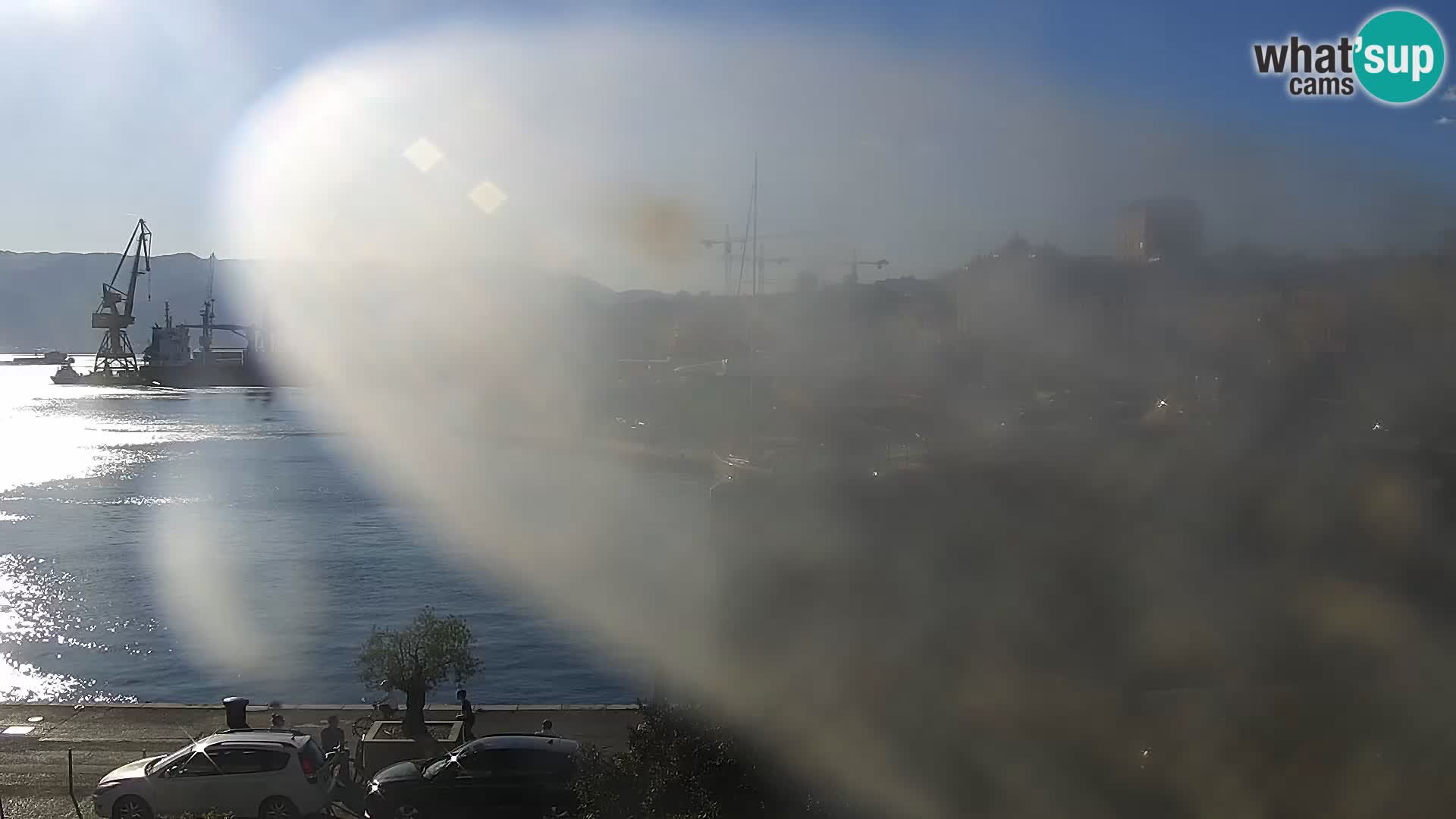 Riva in Marina v Reki – Spletna kamera v živo Hrvaška