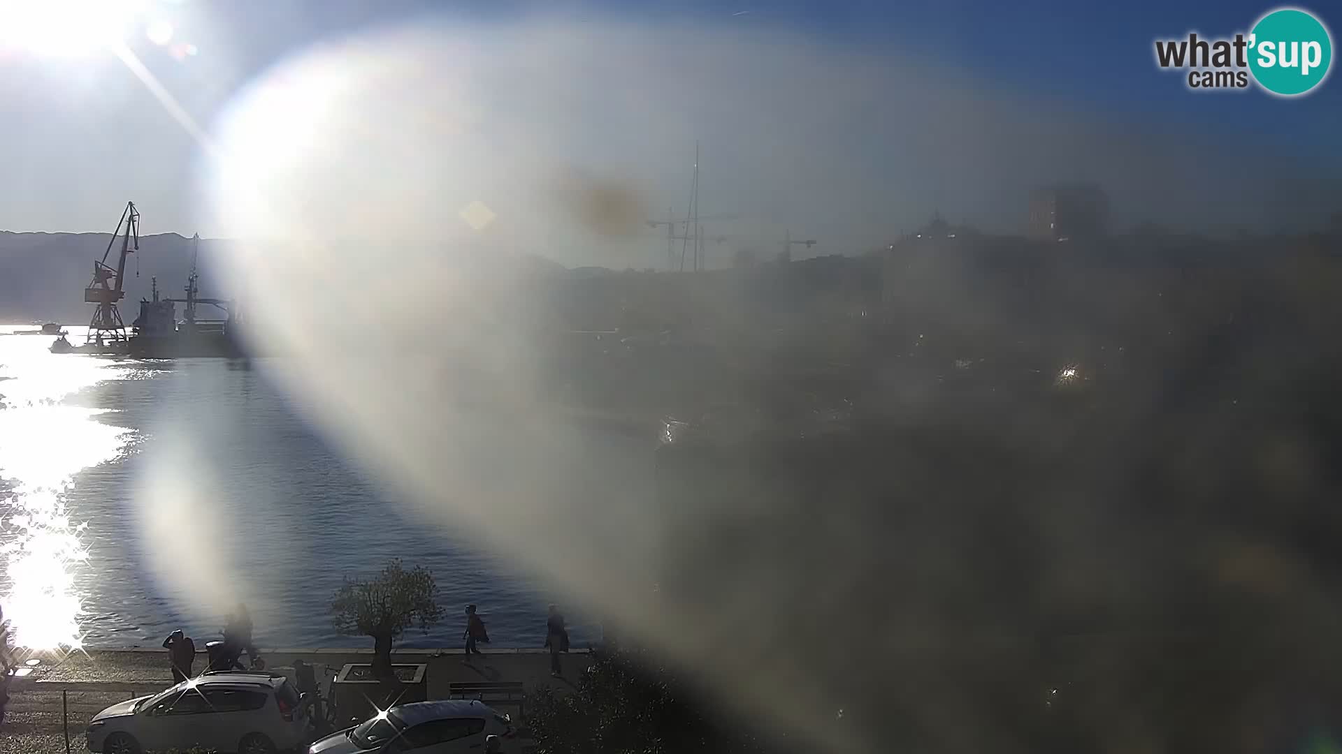 La Riva e la Marina a Rijeka (Fiume) – Live Webcam Croazia