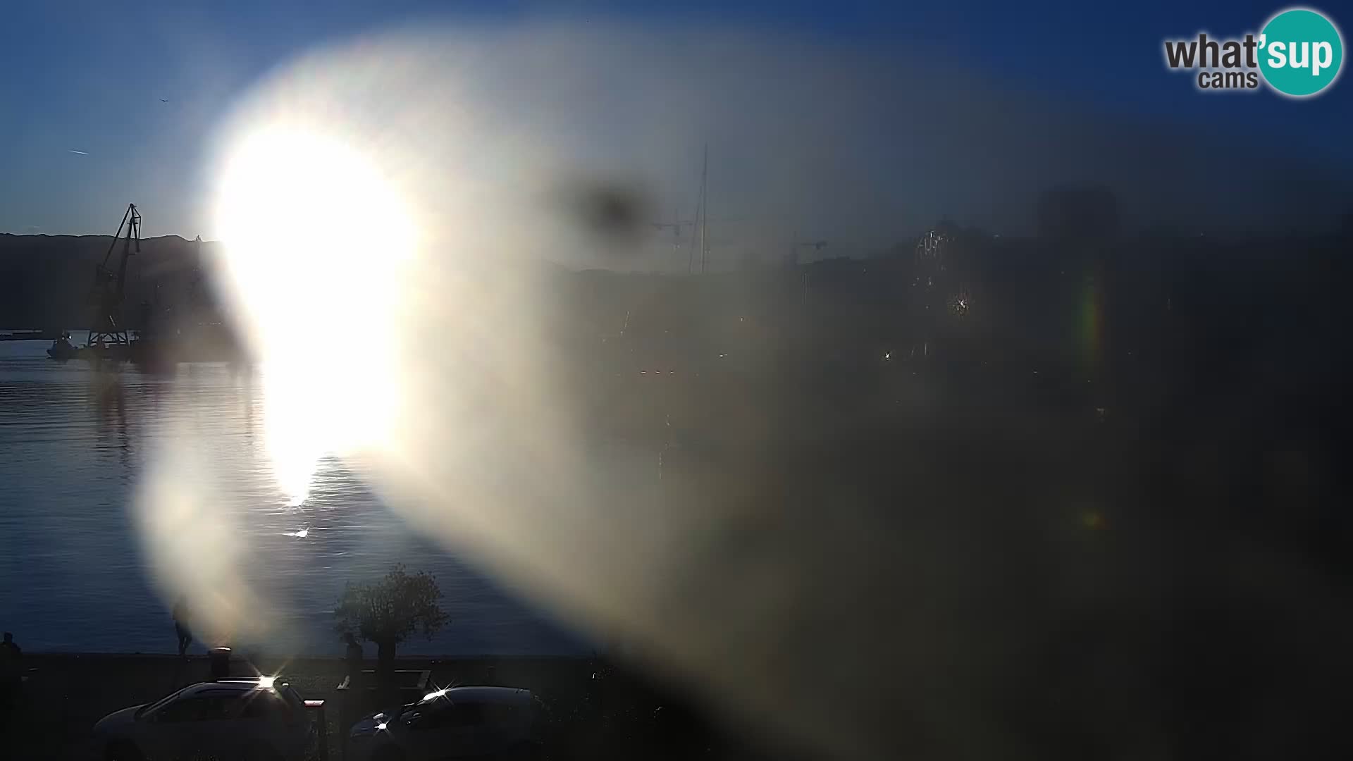 Die Riva und Marina in Rijeka – Live Webcam Kroatien