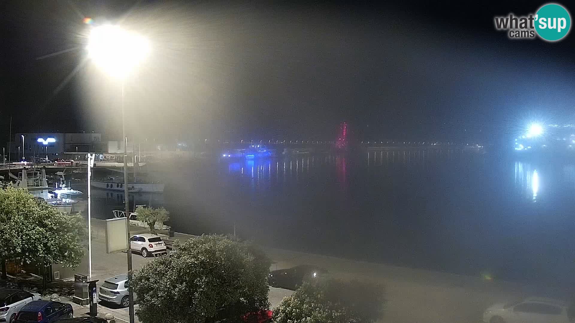 La Riva e la Marina a Rijeka (Fiume) – Live Webcam Croazia