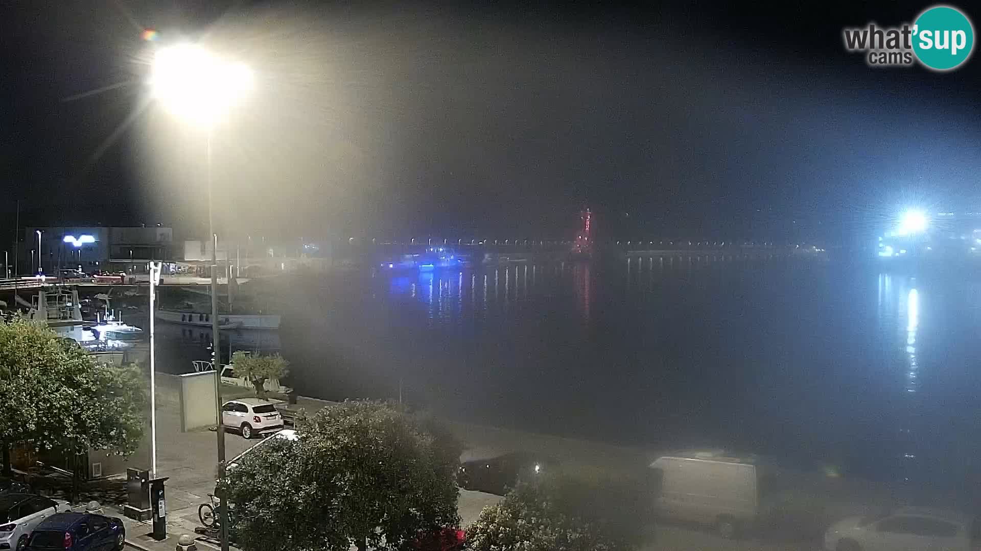 La Riva et Marina à Rijeka – Live Webcam Croatie