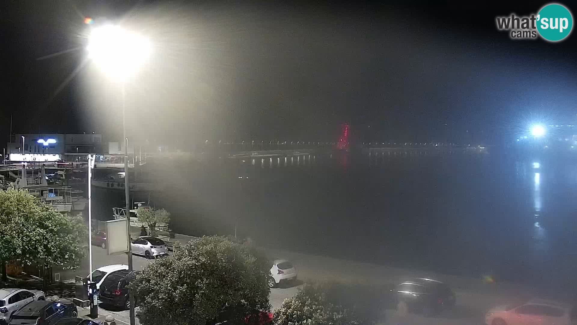 Die Riva und Marina in Rijeka – Live Webcam Kroatien