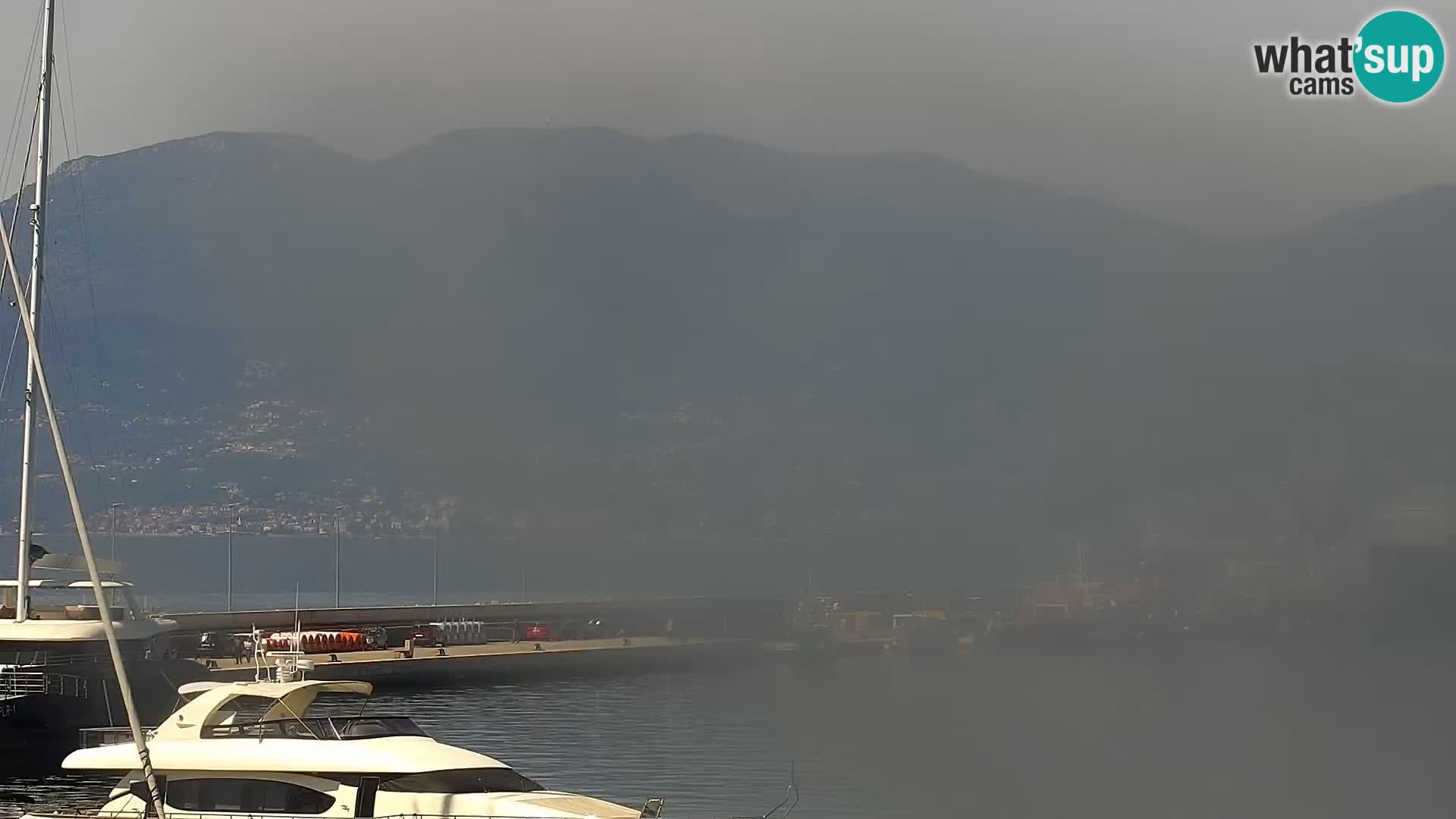 Riva i Marina u Rijeci – Web kamera uživo u Hrvatskoj