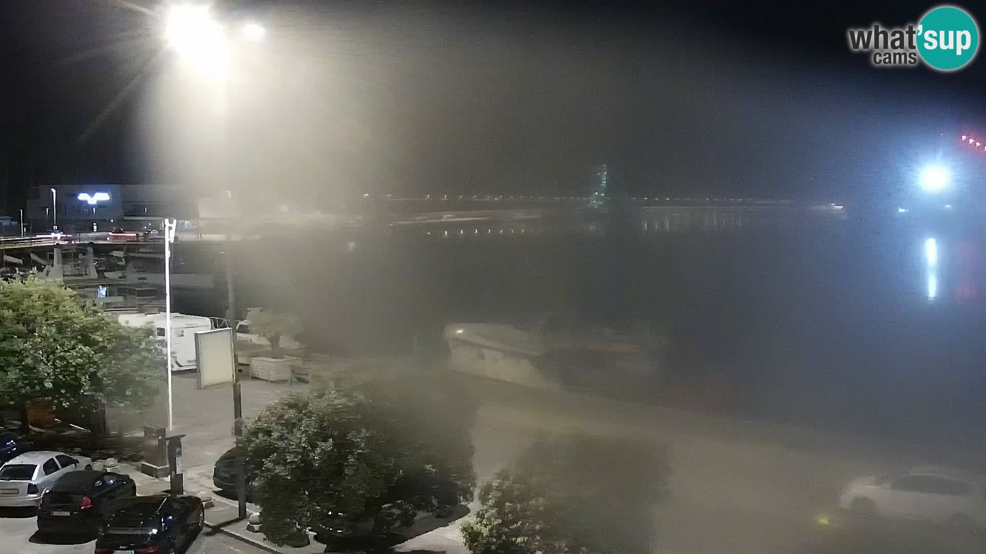 Riva i Marina u Rijeci – Web kamera uživo u Hrvatskoj