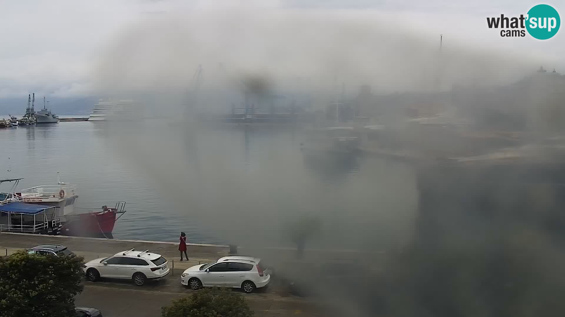 Riva i Marina u Rijeci – Web kamera uživo u Hrvatskoj