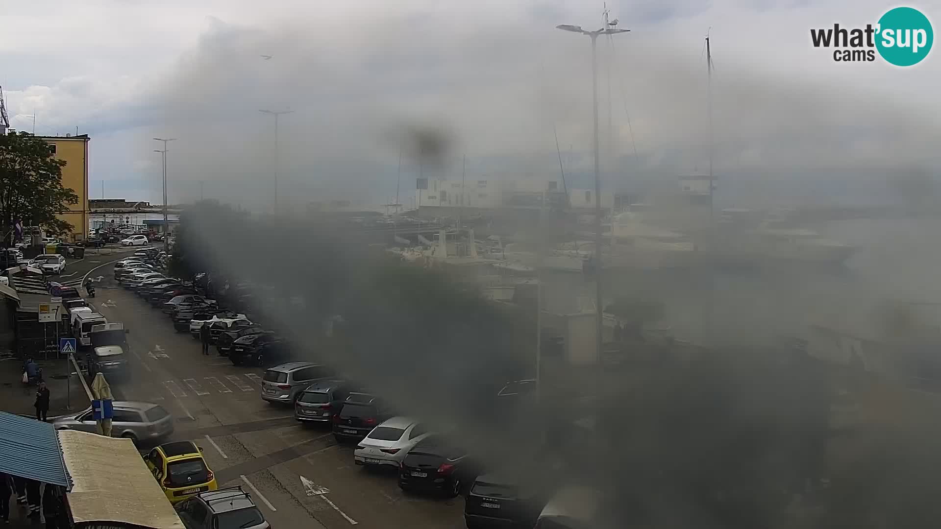 La Riva e la Marina a Rijeka (Fiume) – Live Webcam Croazia