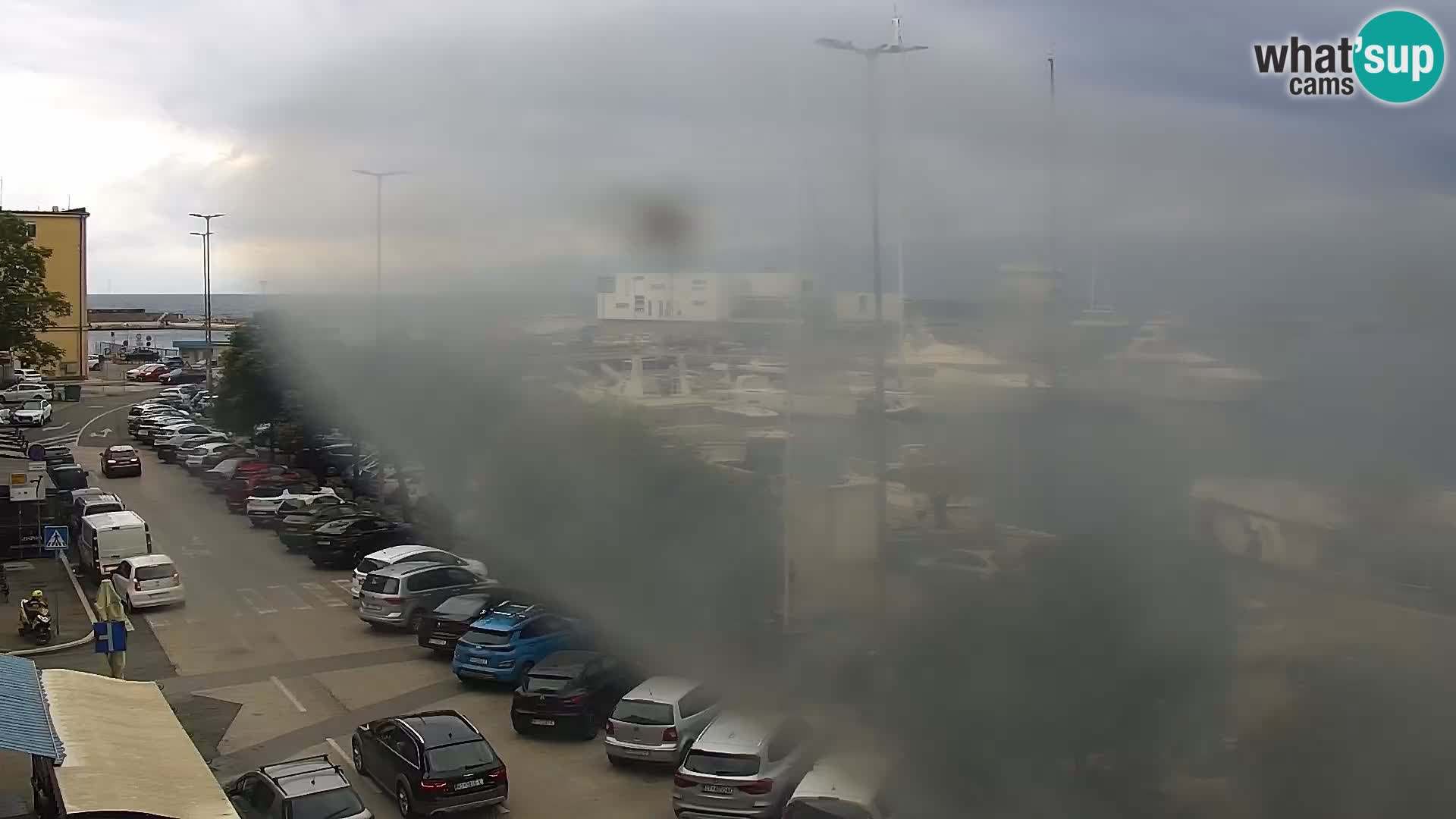 Die Riva und Marina in Rijeka – Live Webcam Kroatien