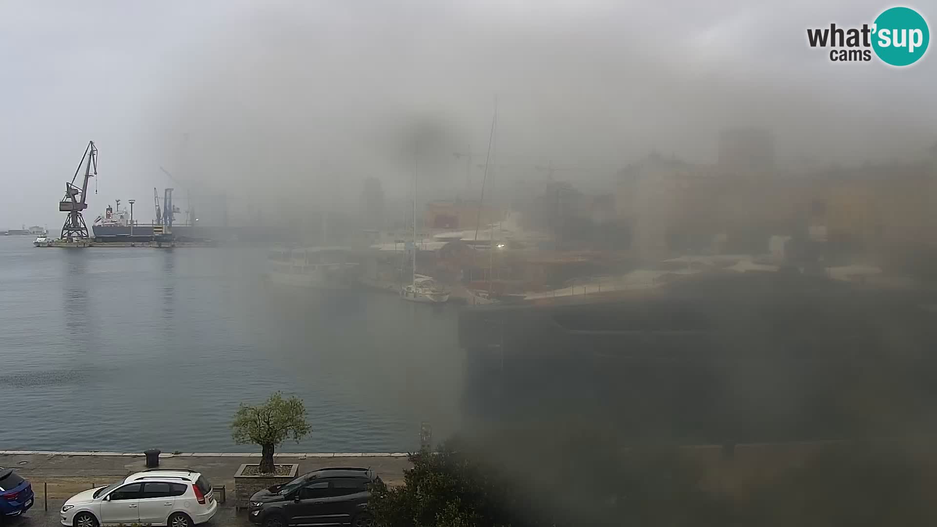 La Riva e la Marina a Rijeka (Fiume) – Live Webcam Croazia