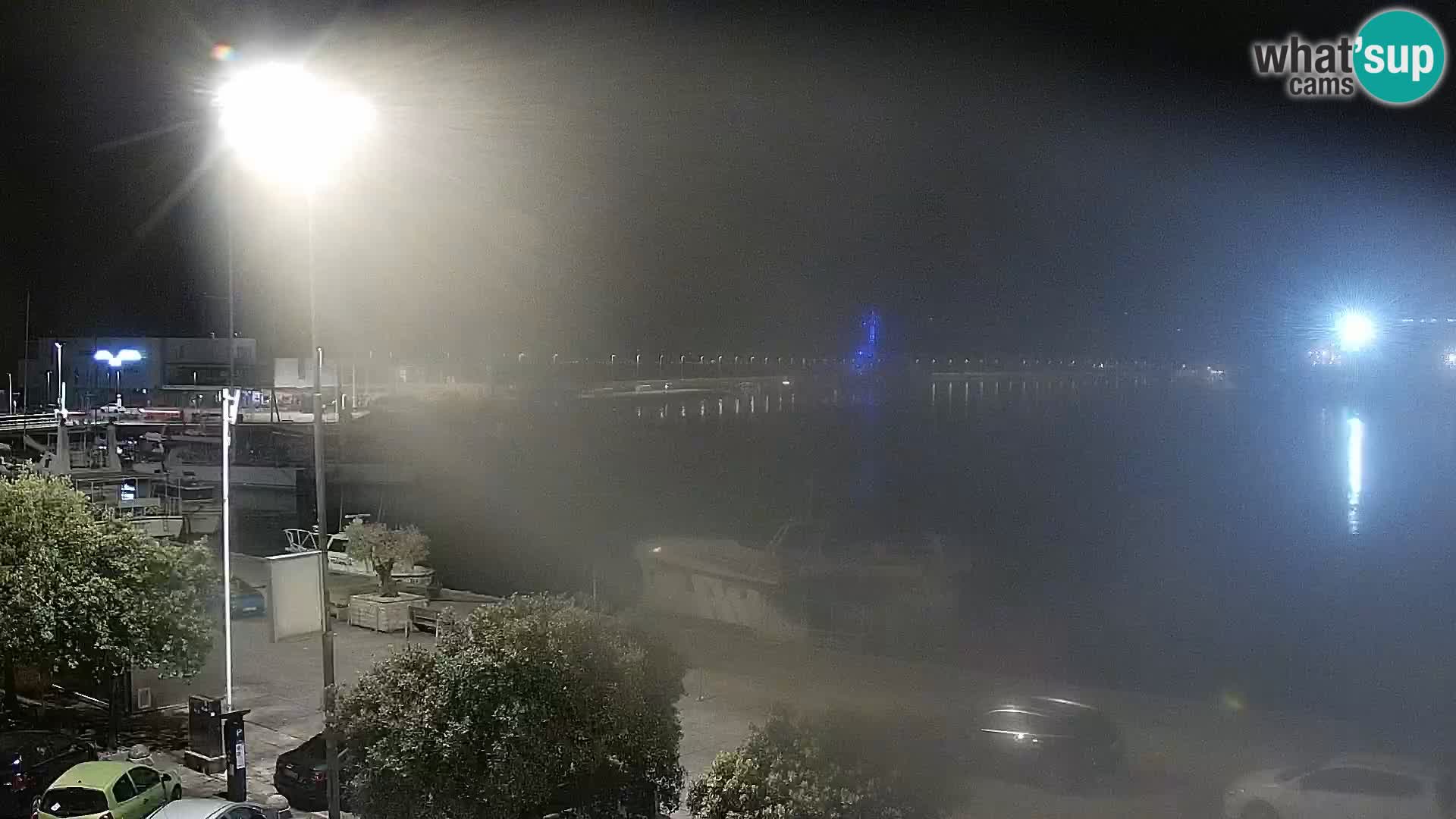 La Riva et Marina à Rijeka – Live Webcam Croatie