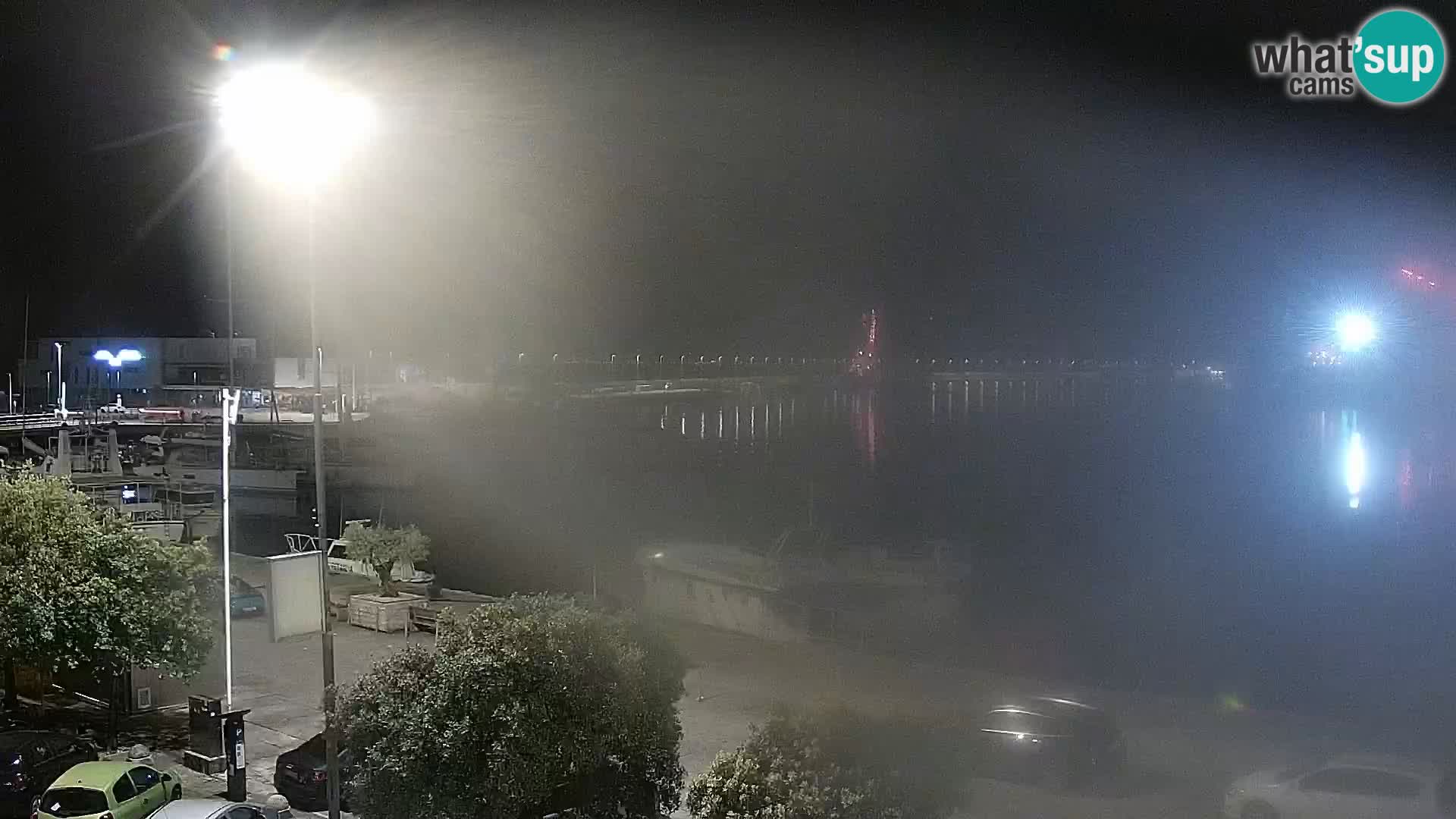 Riva in Marina v Reki – Spletna kamera v živo Hrvaška