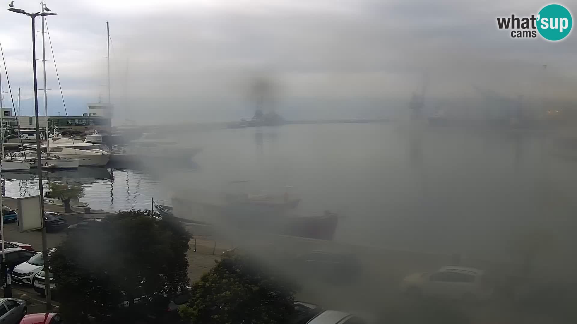 La Riva y Marina en Rijeka – Webcam en vivo Croacia