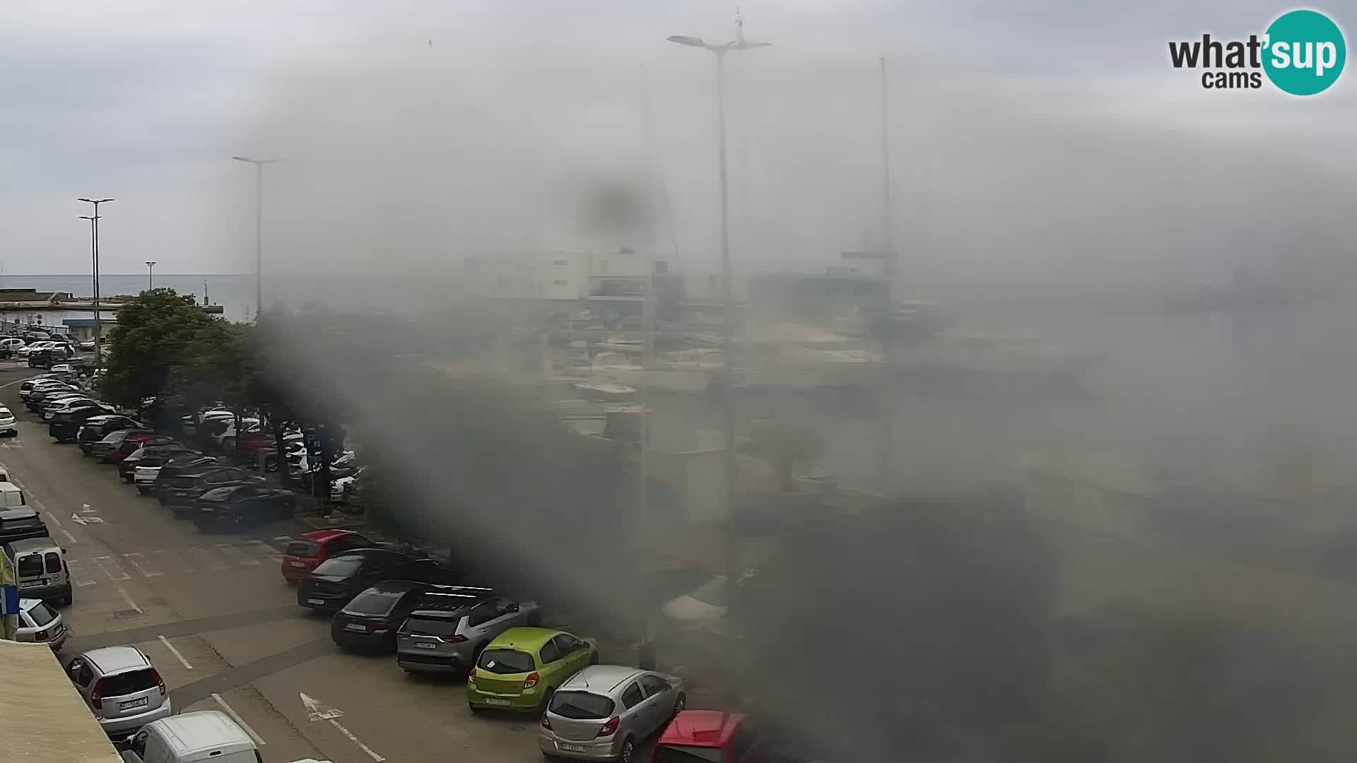 La Riva y Marina en Rijeka – Webcam en vivo Croacia