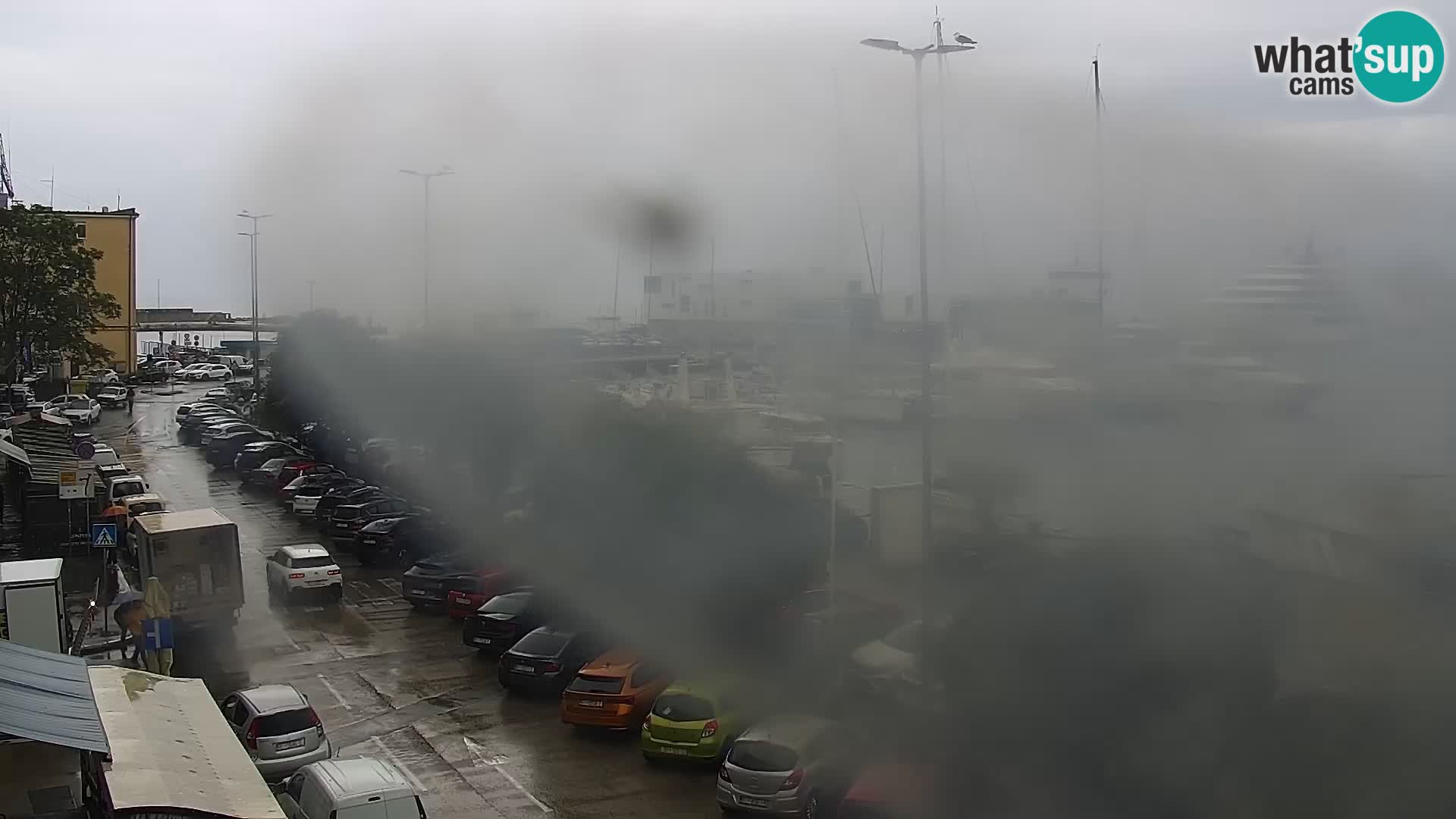 La Riva et Marina à Rijeka – Live Webcam Croatie