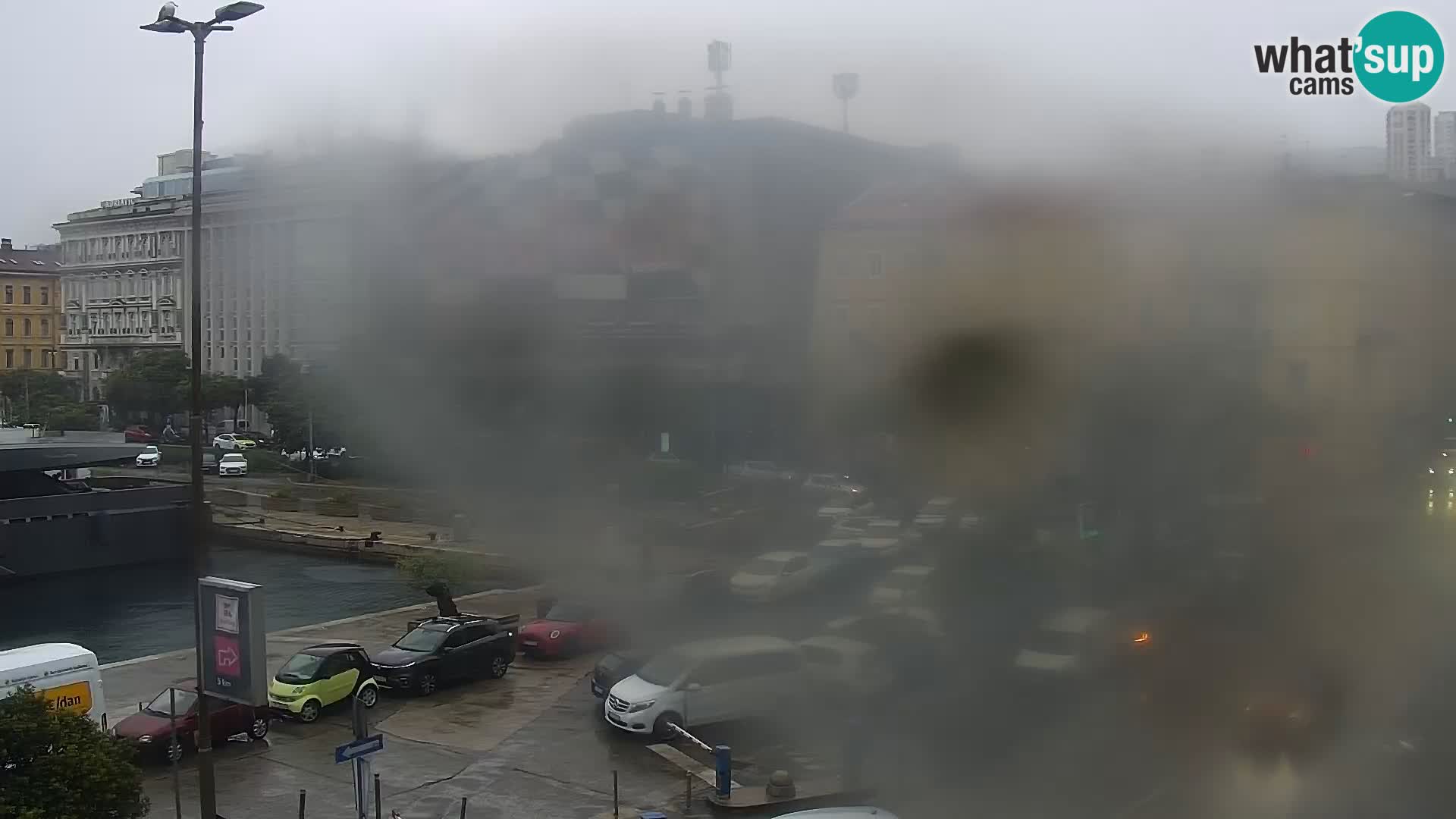 Die Riva und Marina in Rijeka – Live Webcam Kroatien