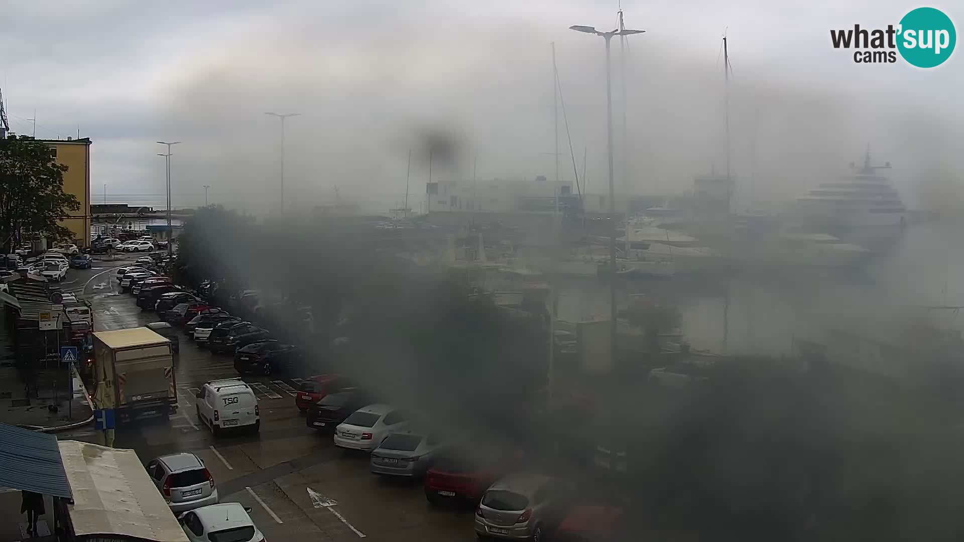 La Riva e la Marina a Rijeka (Fiume) – Live Webcam Croazia