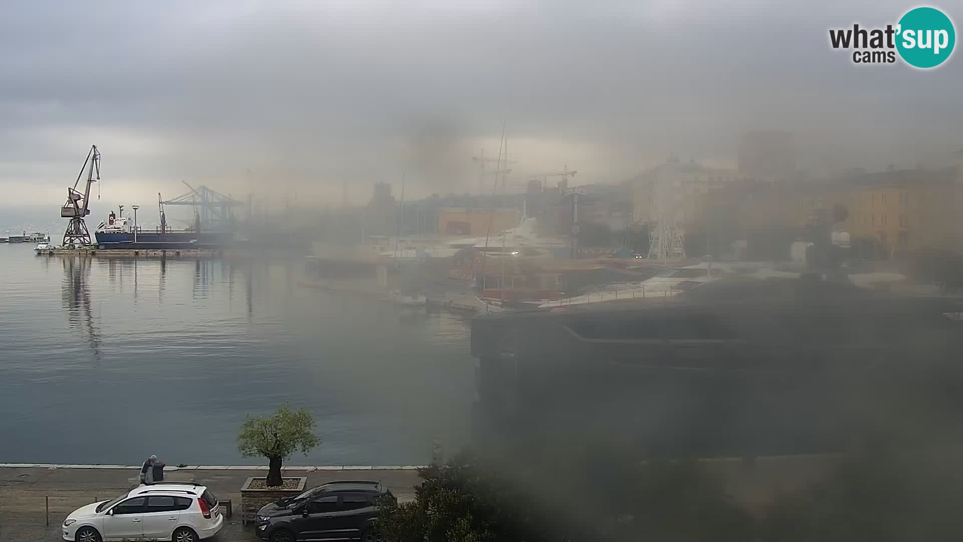 Riva i Marina u Rijeci – Web kamera uživo u Hrvatskoj