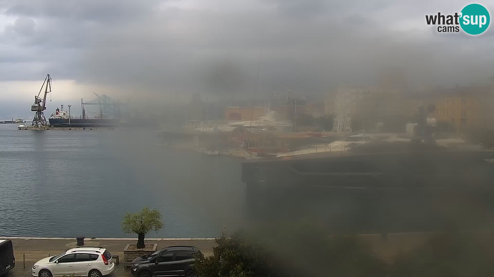 La Riva e la Marina a Rijeka (Fiume) – Live Webcam Croazia