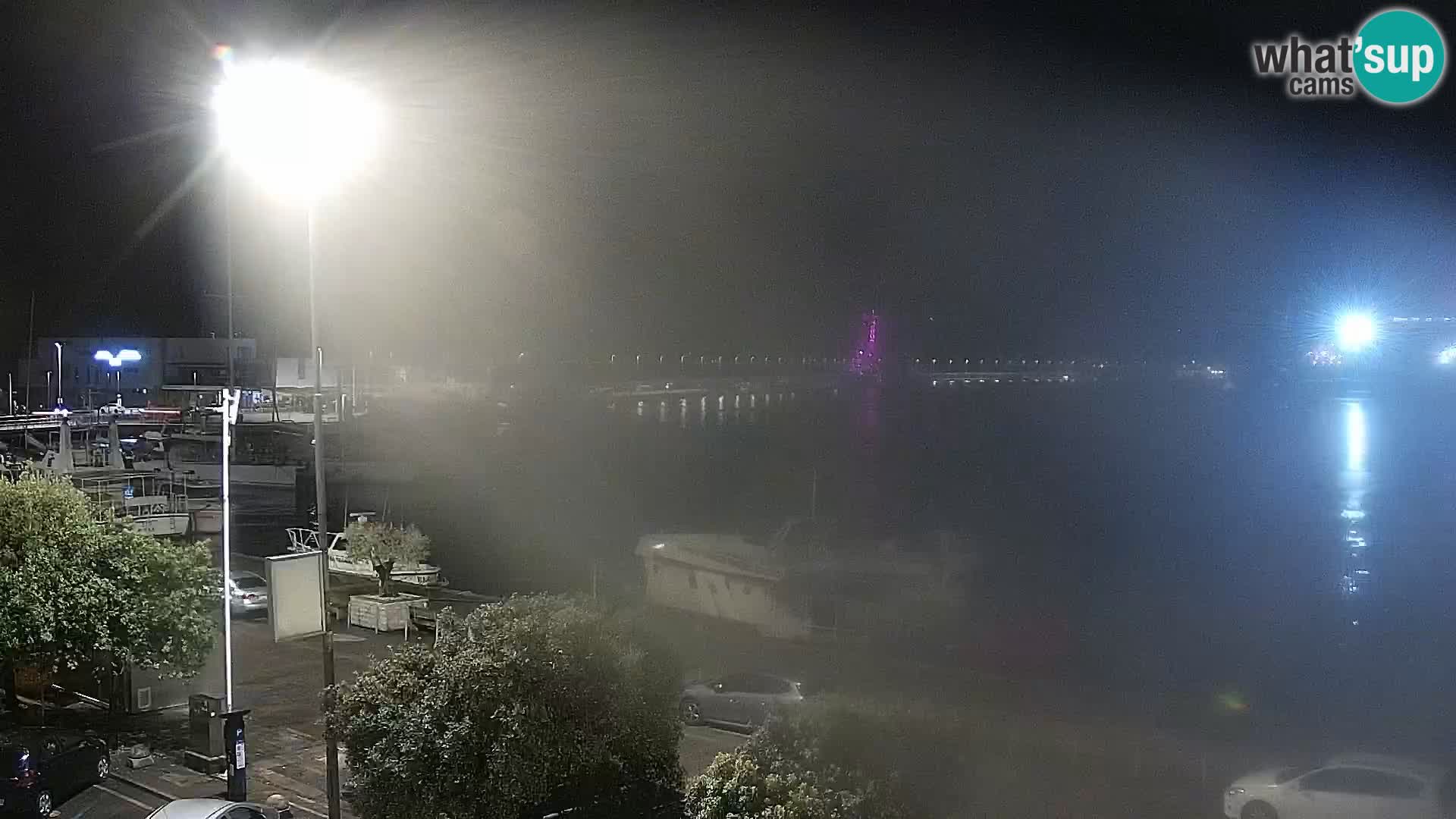 La Riva e la Marina a Rijeka (Fiume) – Live Webcam Croazia