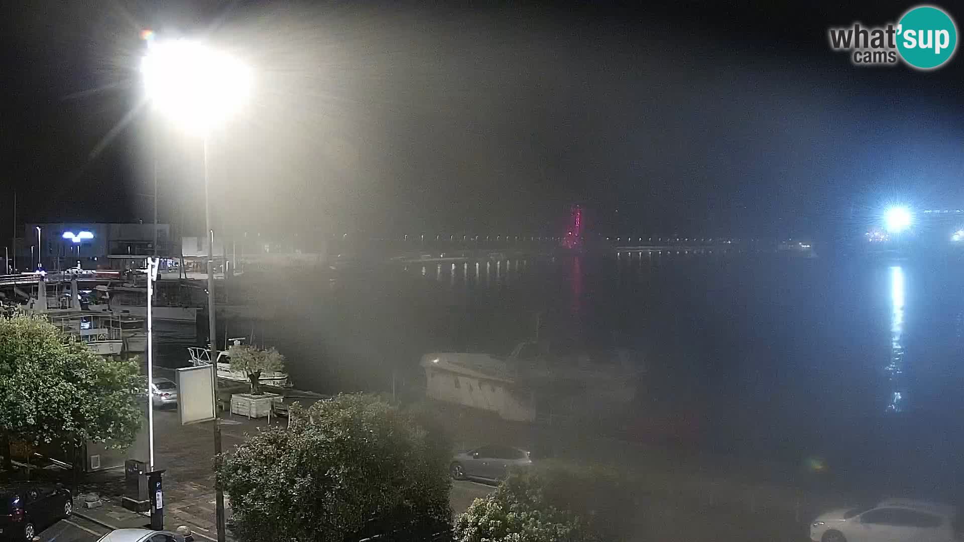 La Riva e la Marina a Rijeka (Fiume) – Live Webcam Croazia