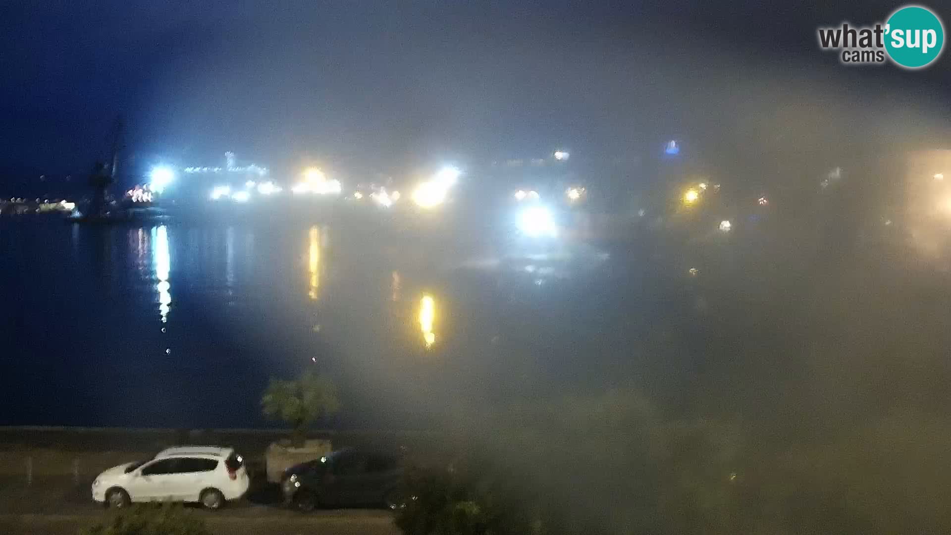Riva in Marina v Reki – Spletna kamera v živo Hrvaška