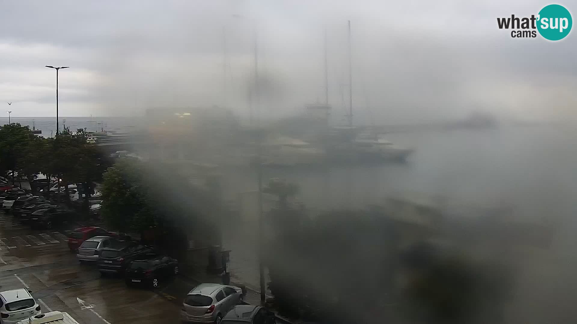 Die Riva und Marina in Rijeka – Live Webcam Kroatien