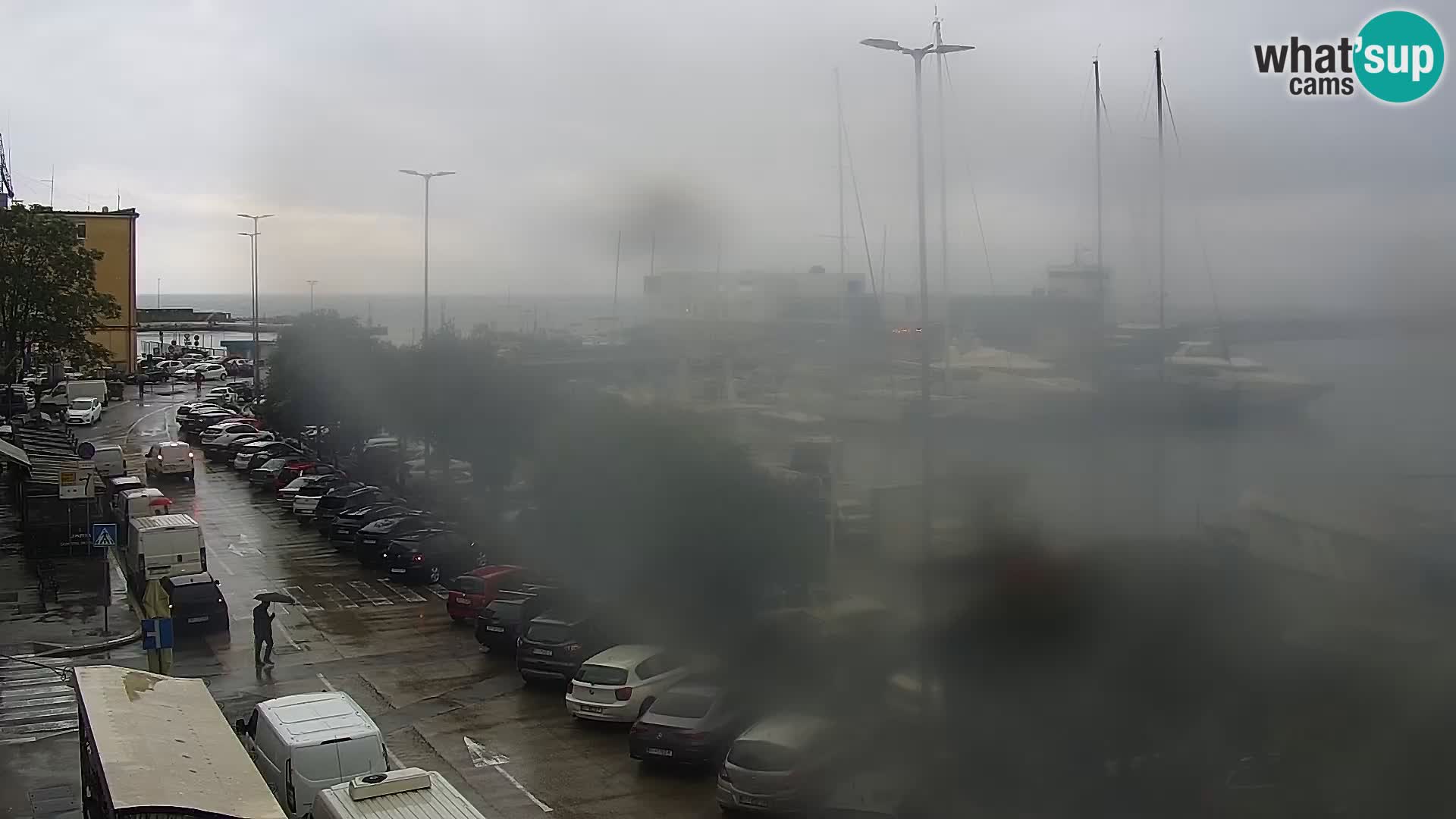 La Riva e la Marina a Rijeka (Fiume) – Live Webcam Croazia