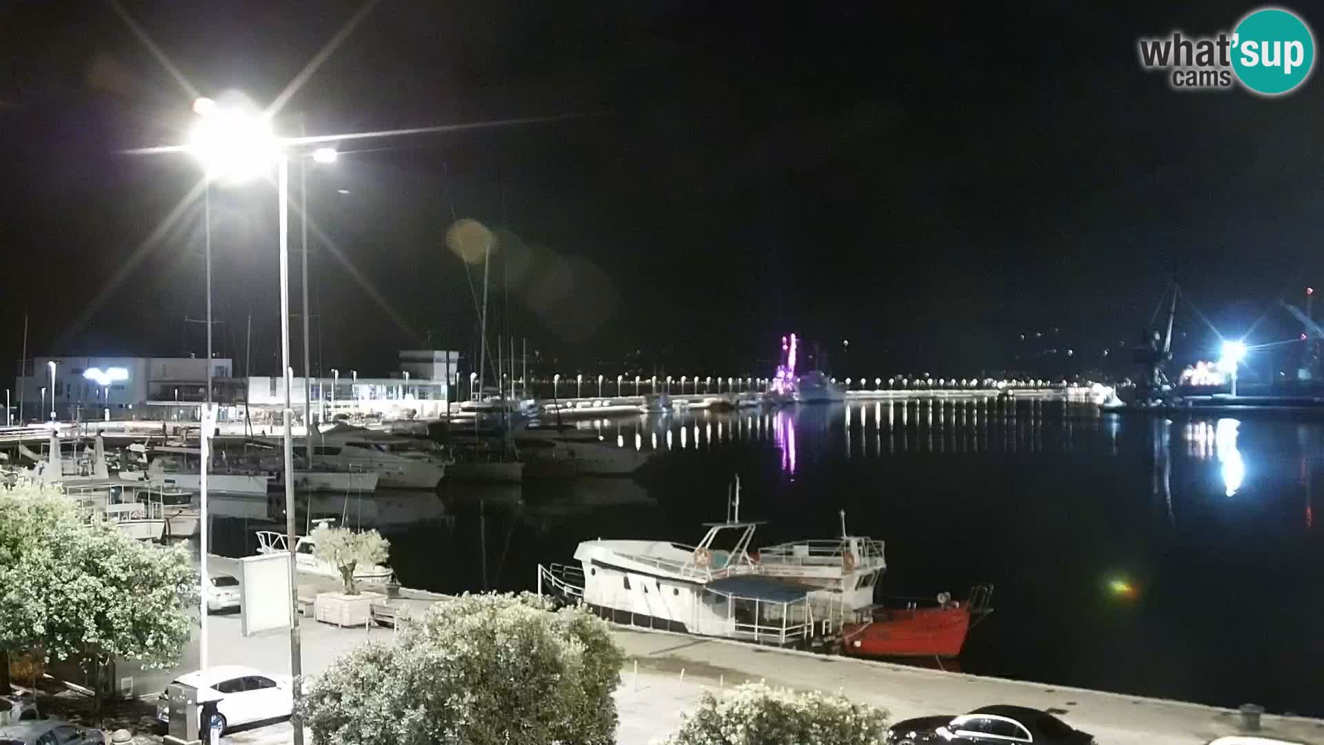 Riva i Marina u Rijeci – Web kamera uživo u Hrvatskoj