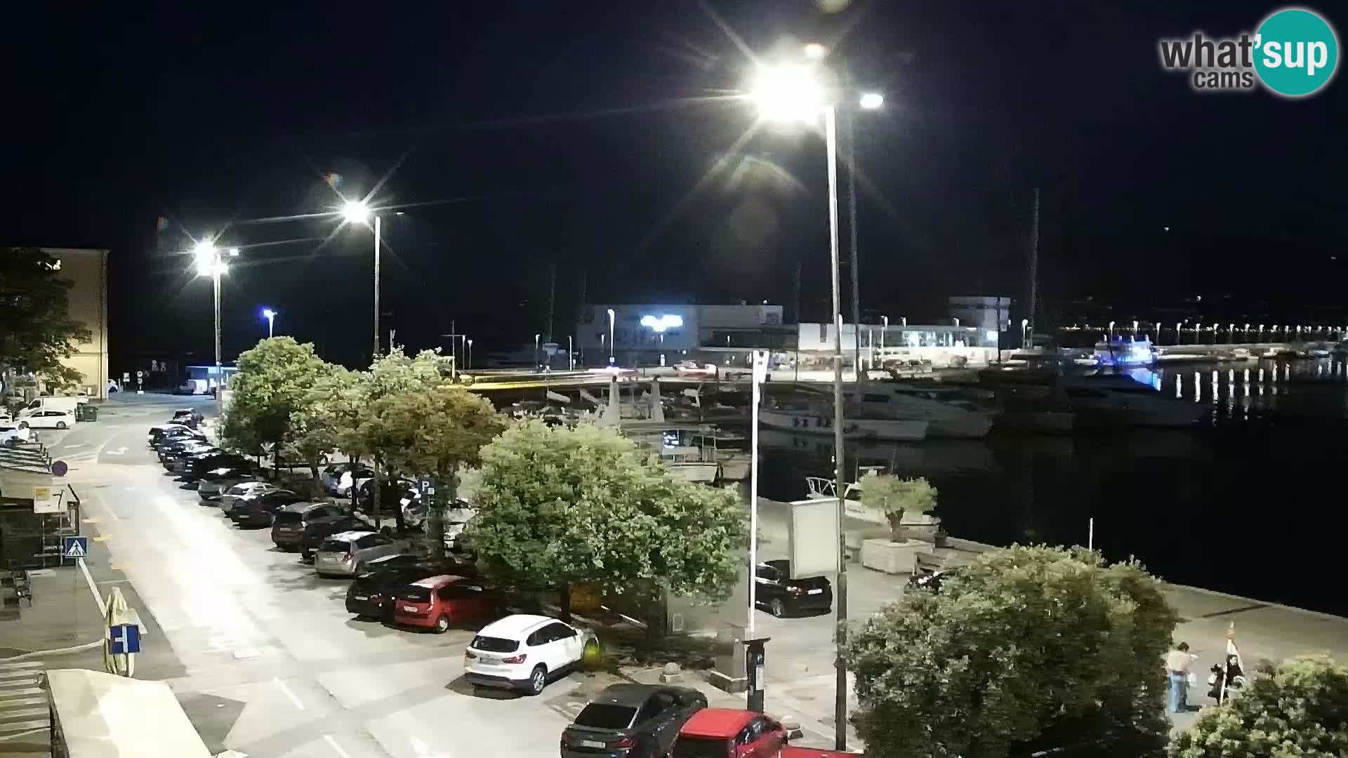 Riva i Marina u Rijeci – Web kamera uživo u Hrvatskoj