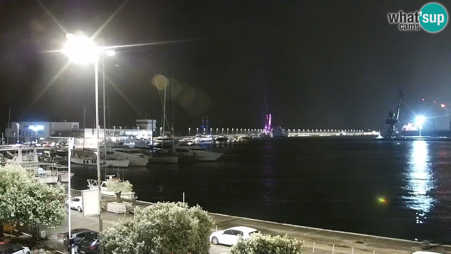 Riva i Marina u Rijeci – Web kamera uživo u Hrvatskoj