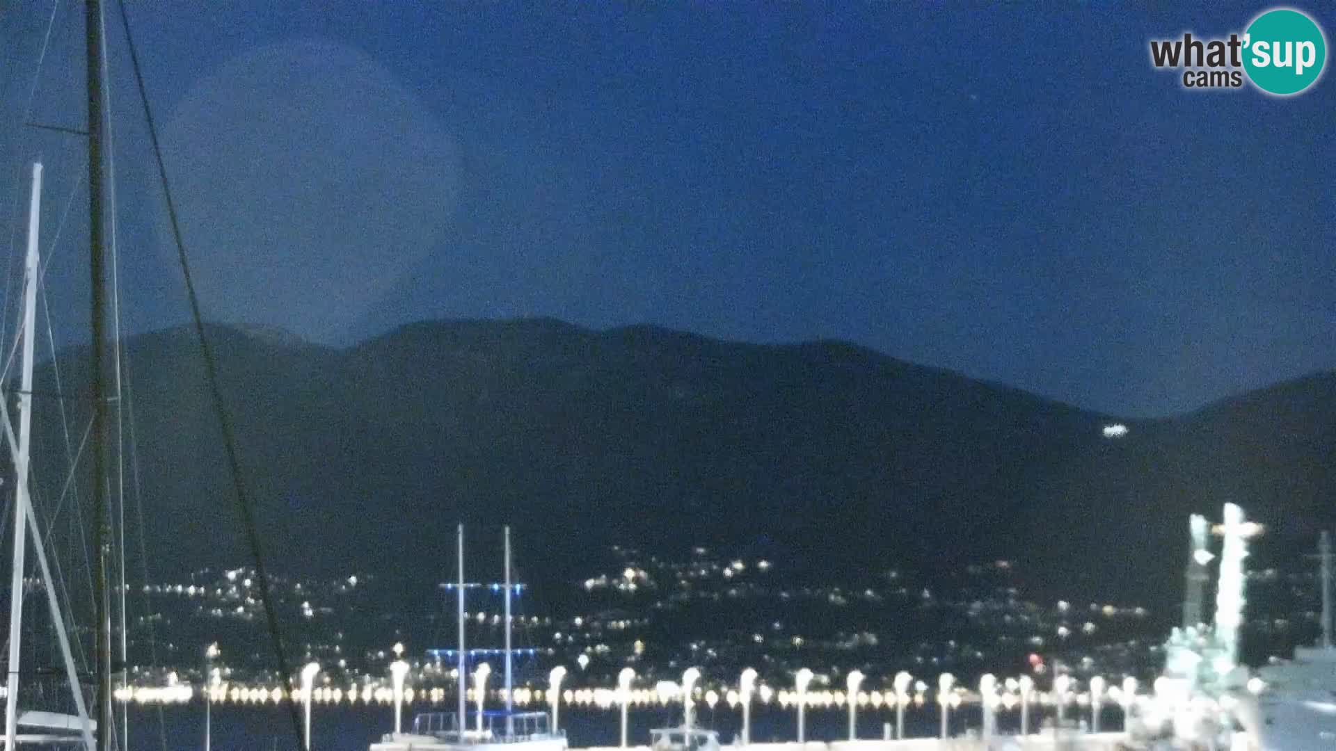 Riva in Marina v Reki – Spletna kamera v živo Hrvaška