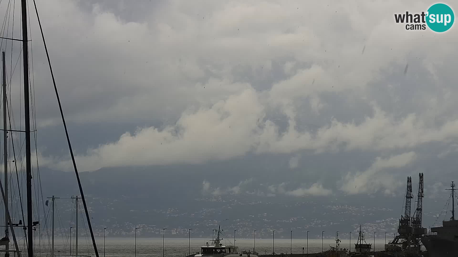 Riva i Marina u Rijeci – Web kamera uživo u Hrvatskoj