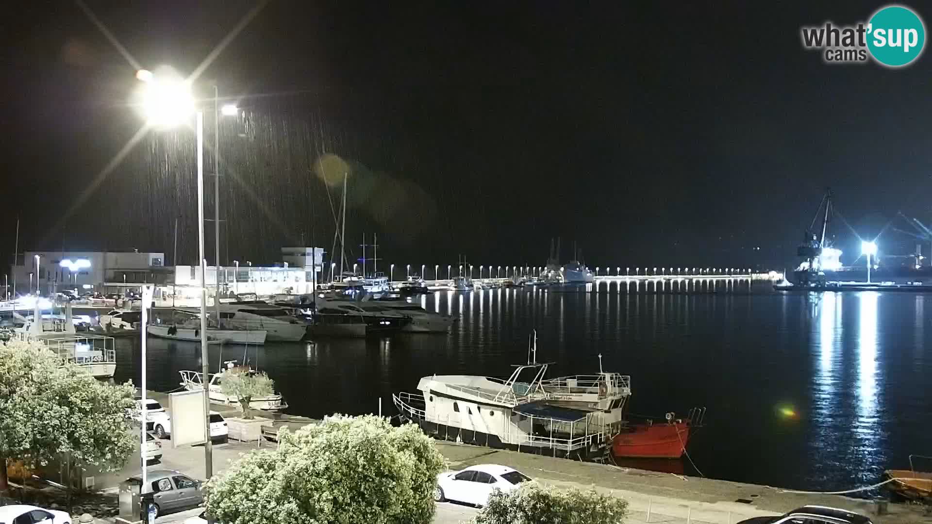 The Riva and Marina in Rijeka – Live Webcam Croatia