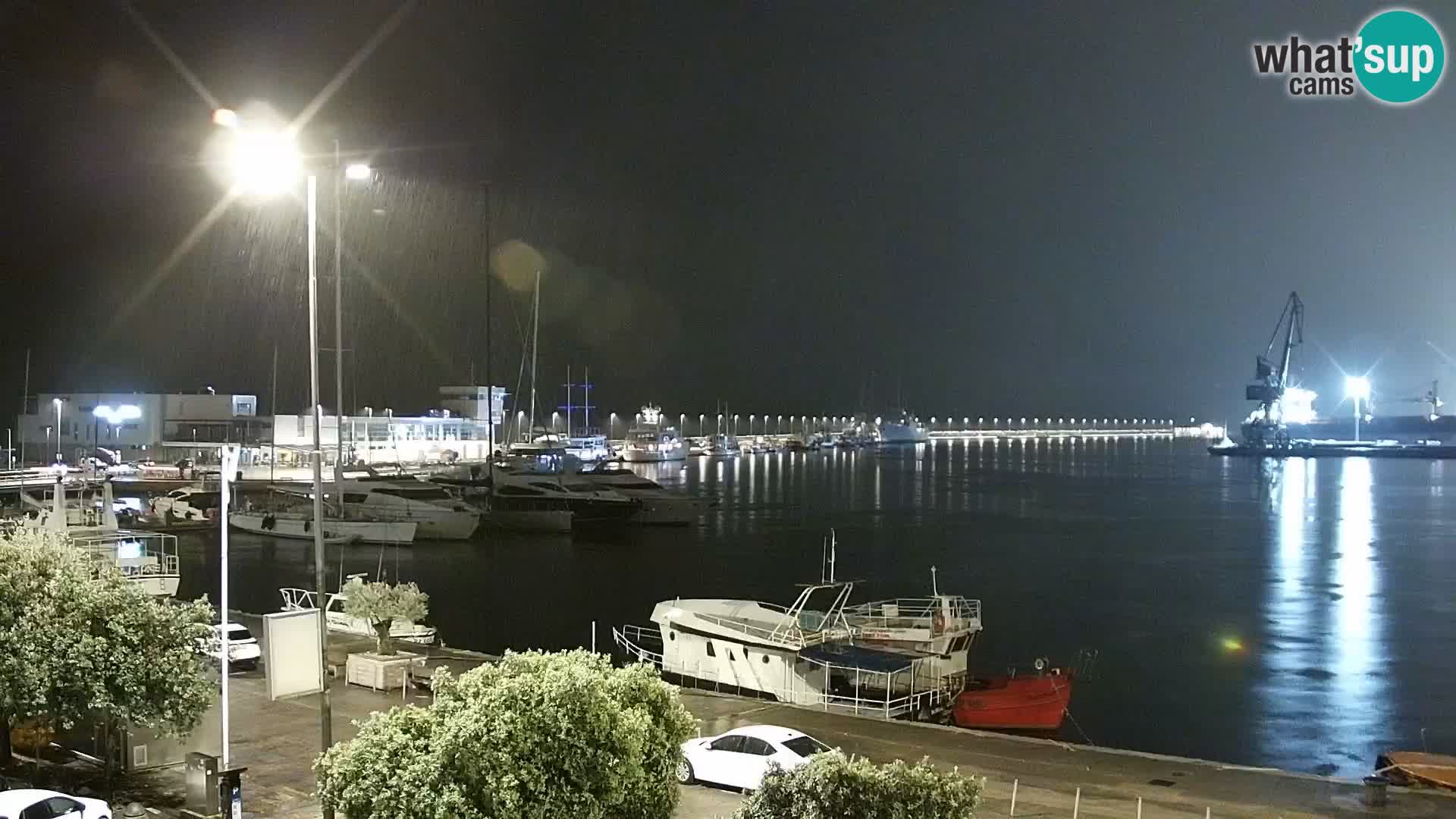 Riva i Marina u Rijeci – Web kamera uživo u Hrvatskoj