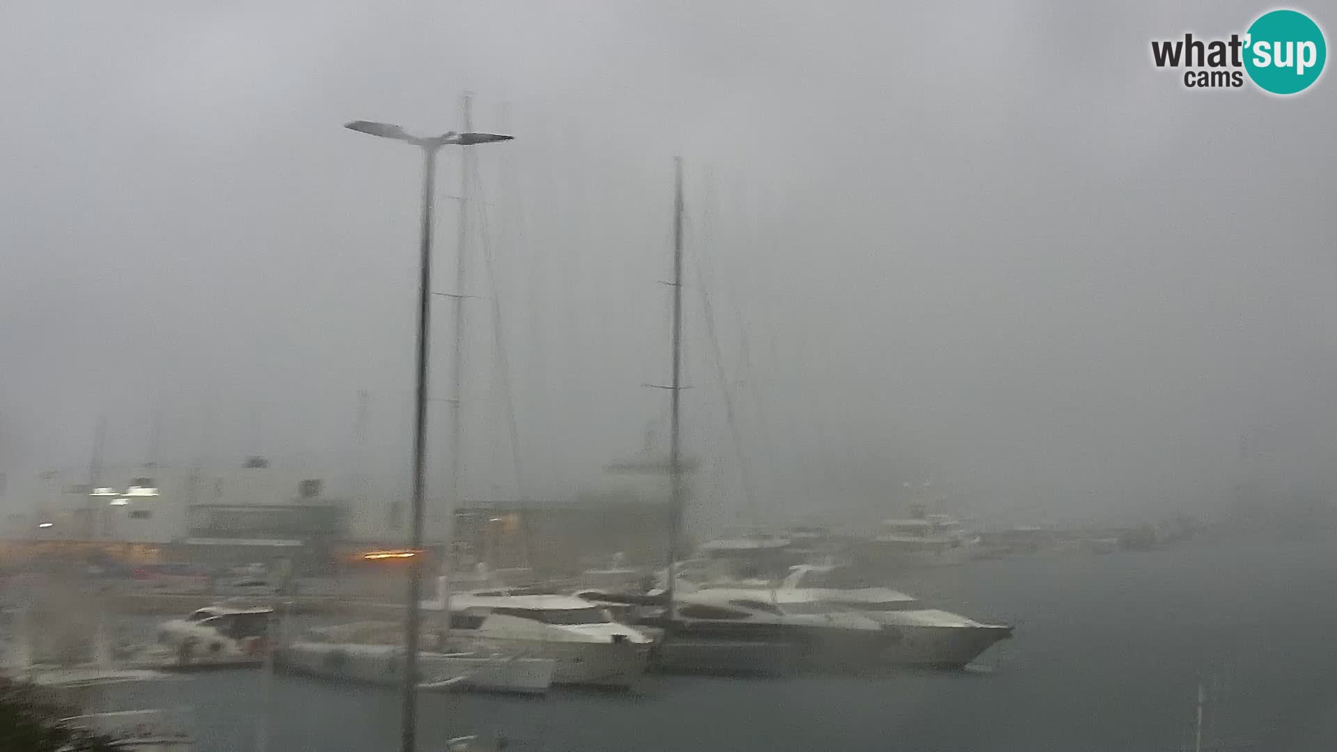 Die Riva und Marina in Rijeka – Live Webcam Kroatien