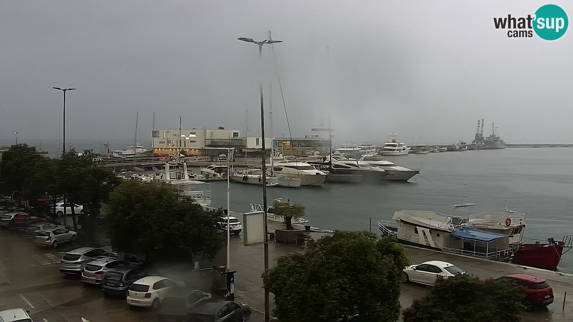 La Riva e la Marina a Rijeka (Fiume) – Live Webcam Croazia